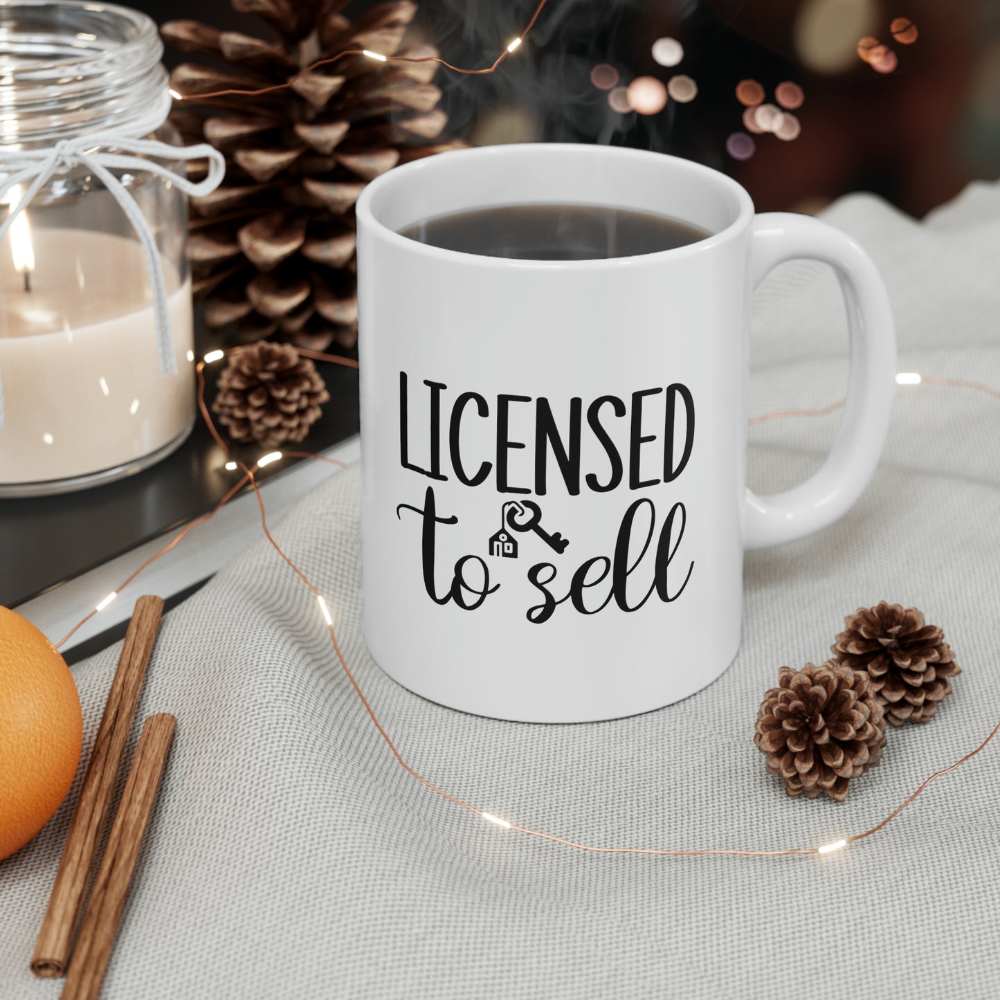 Licensed to Sell Ceramic Mug, 11oz