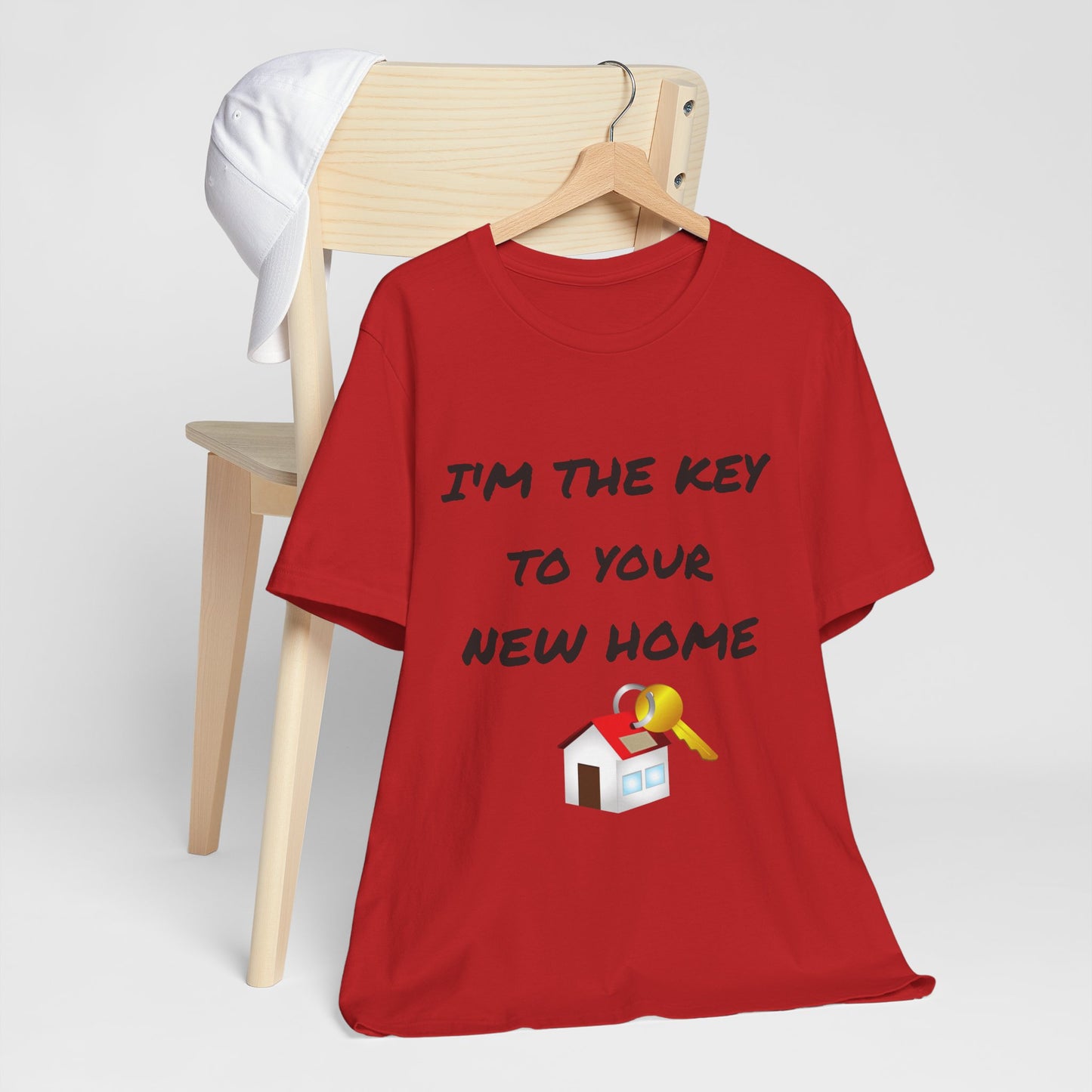 I'm the Key to Your New Home Unisex Jersey Short Sleeve Tee