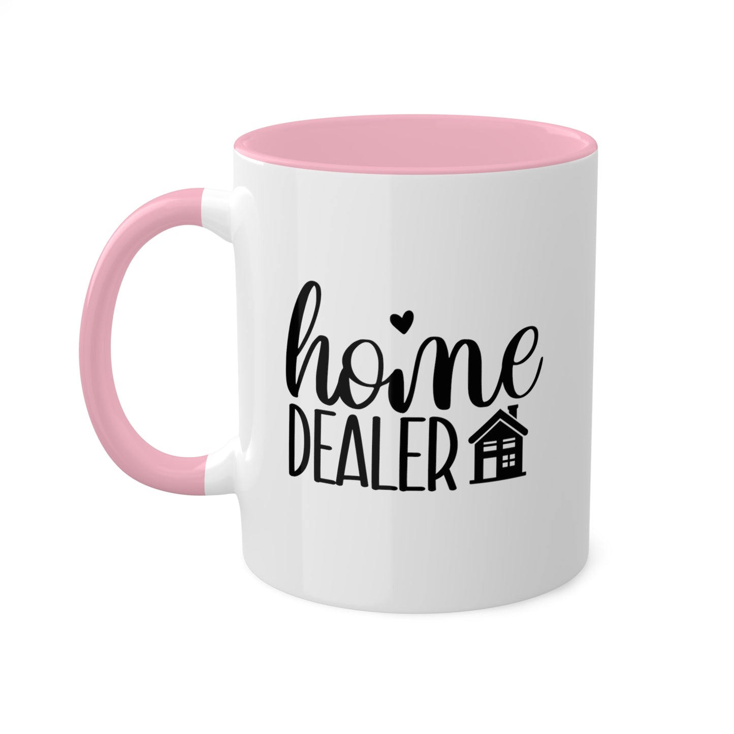 Home Dealer Colorful Mugs, 11oz