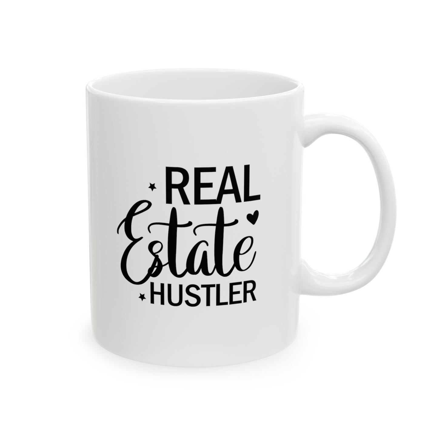 Real Estate Hustler Ceramic Mug, 11oz