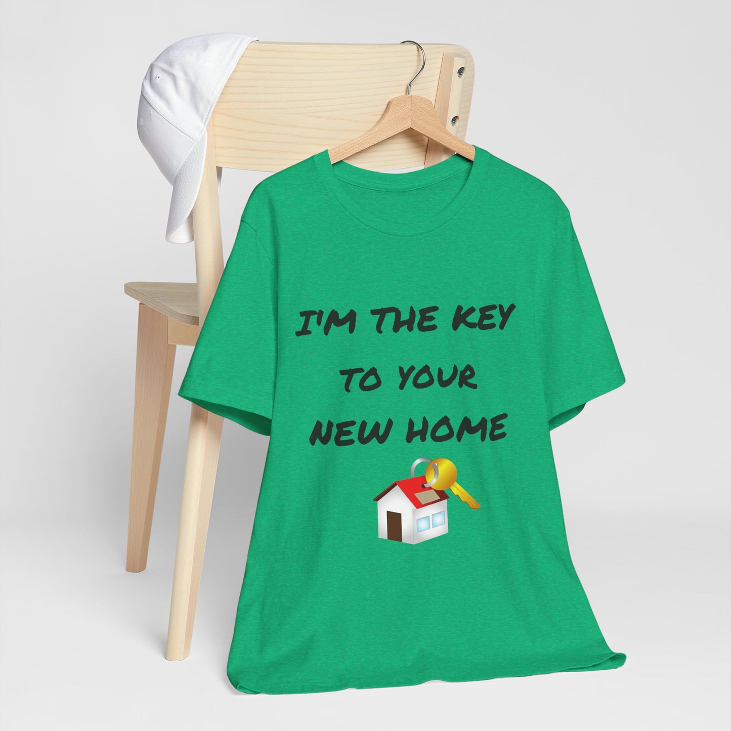 I'm the Key to Your New Home Unisex Jersey Short Sleeve Tee