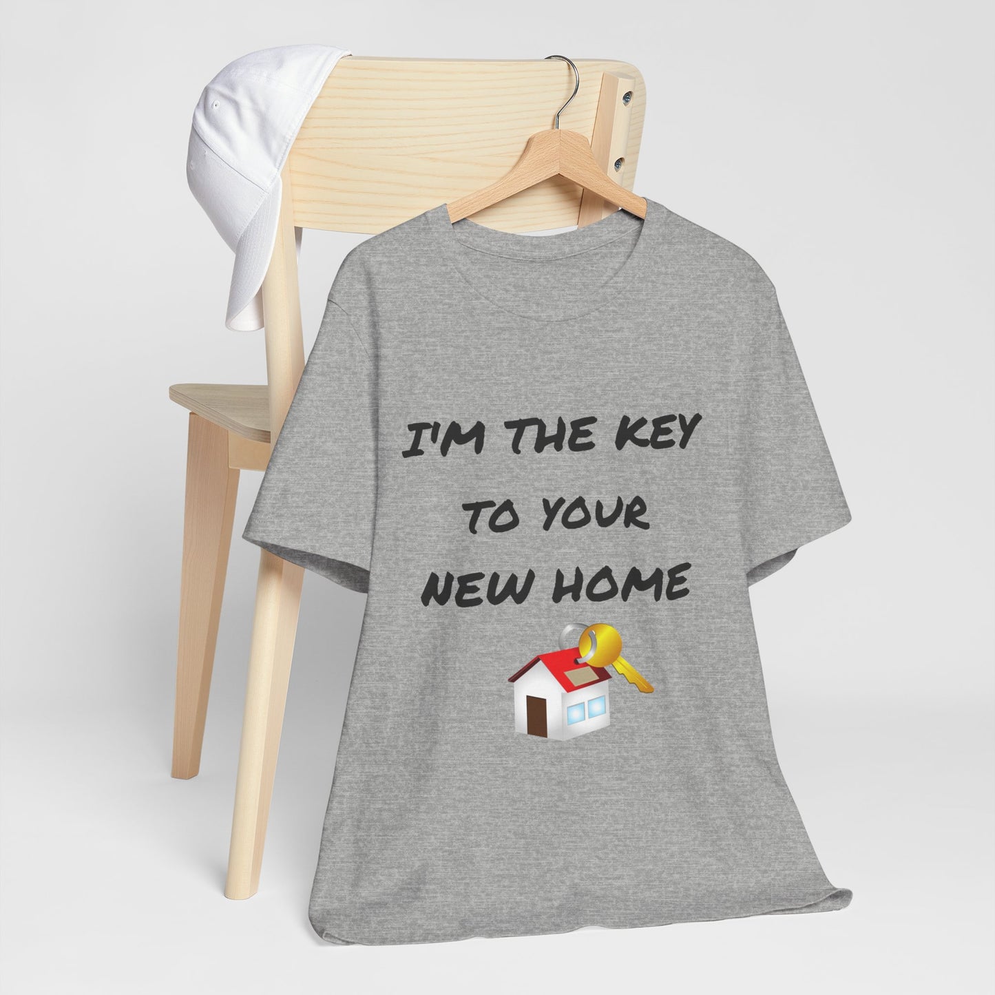 I'm the Key to Your New Home Unisex Jersey Short Sleeve Tee