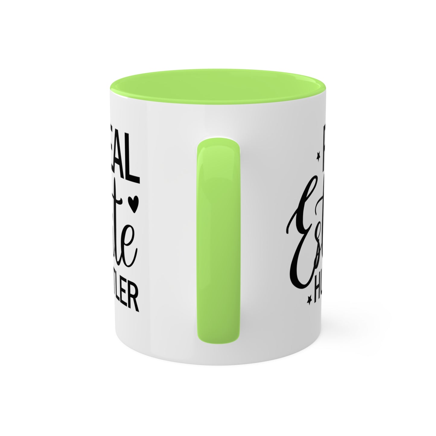 Real Estate Hustler Colorful Mugs, 11oz