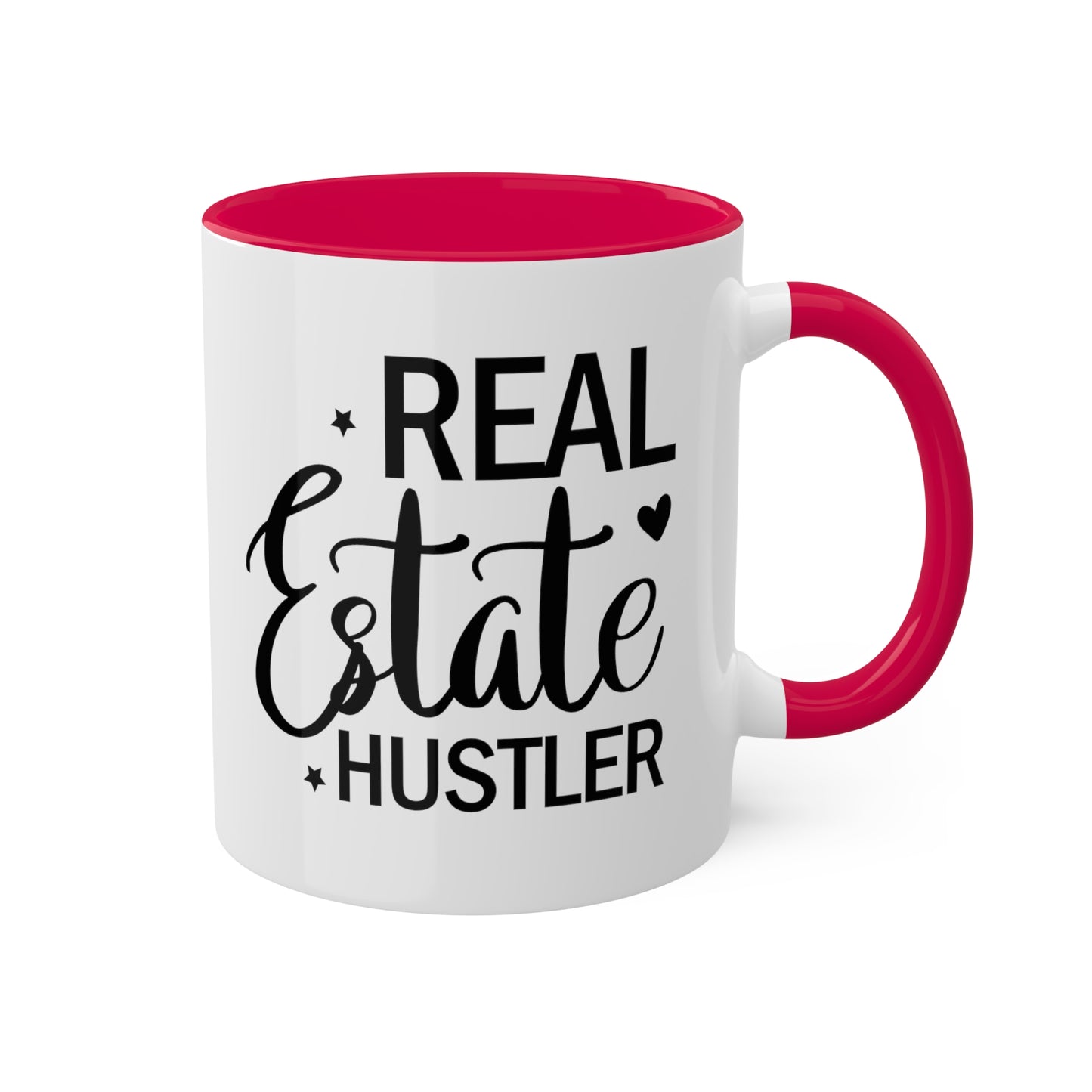 Real Estate Hustler Colorful Mugs, 11oz