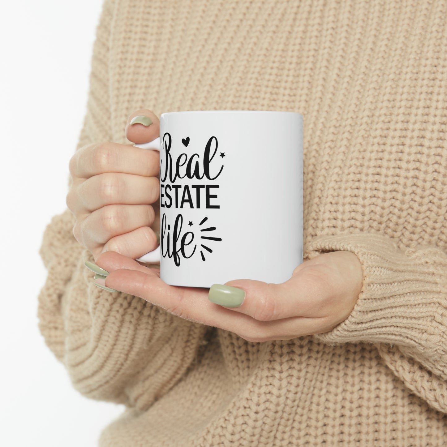 Real Estate Life Ceramic Mug, 11oz