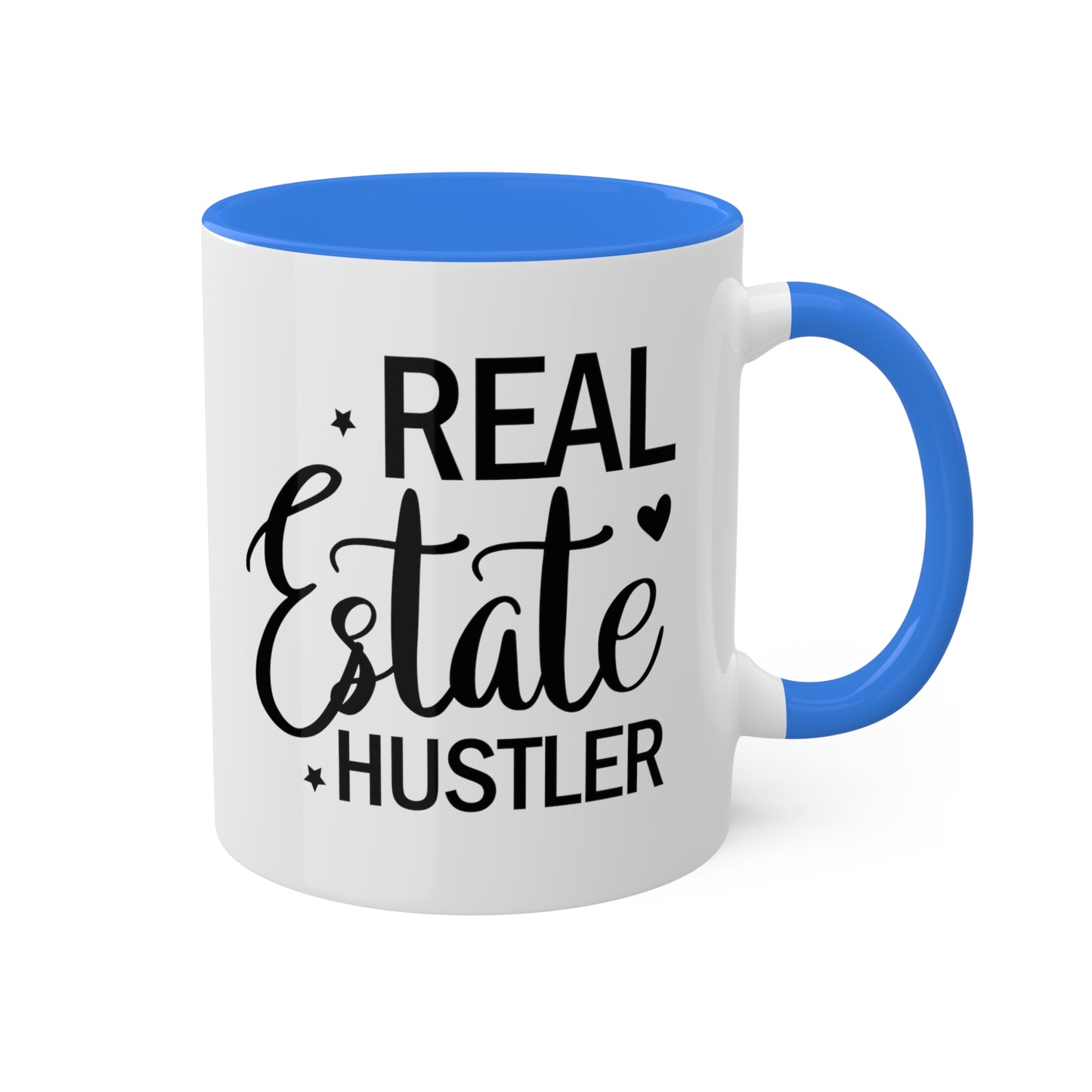 Real Estate Hustler Colorful Mugs, 11oz