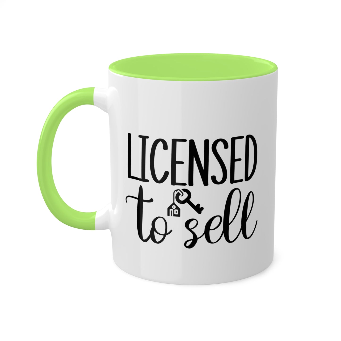 Licensed to Sell Colorful Mugs, 11oz