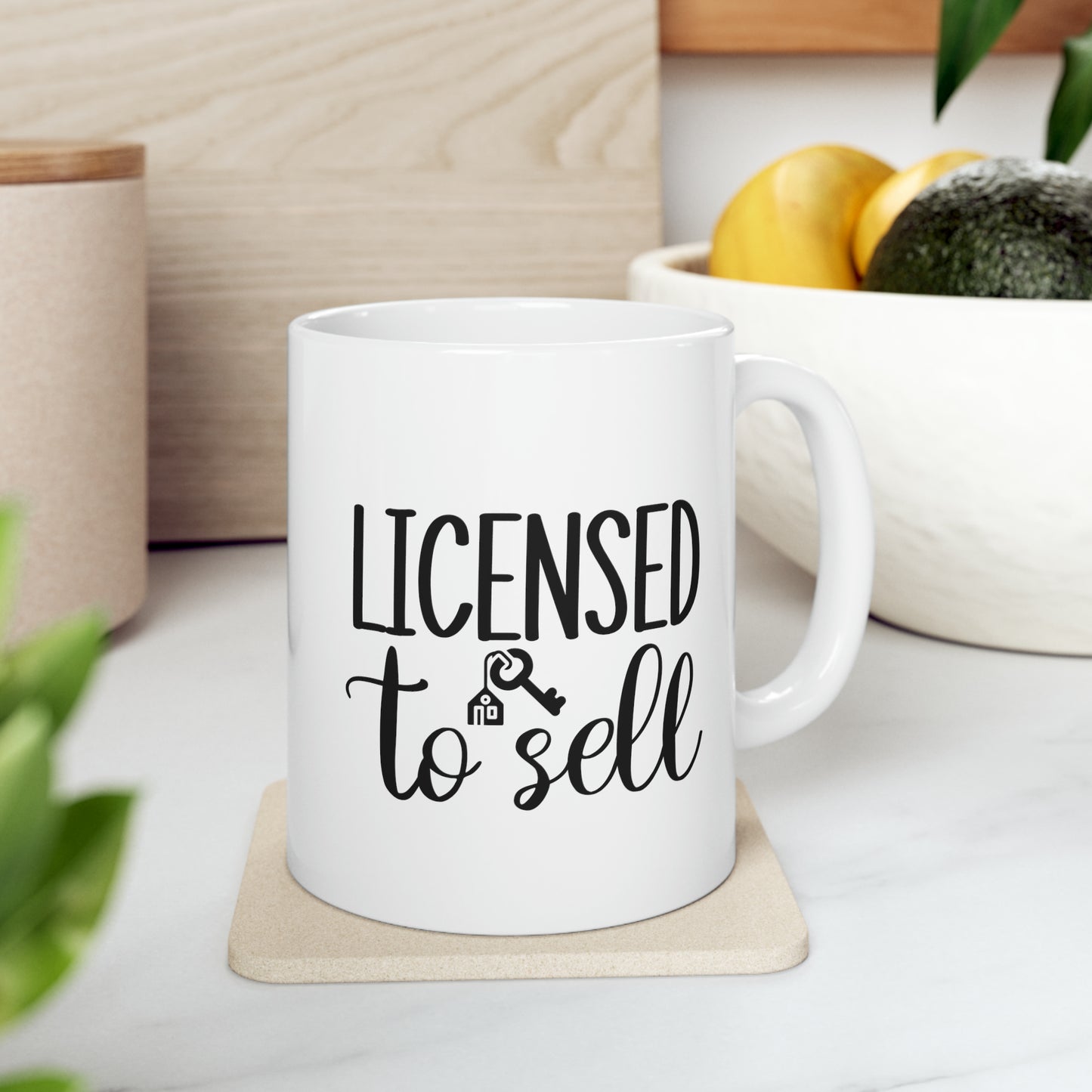 Licensed to Sell Ceramic Mug, 11oz