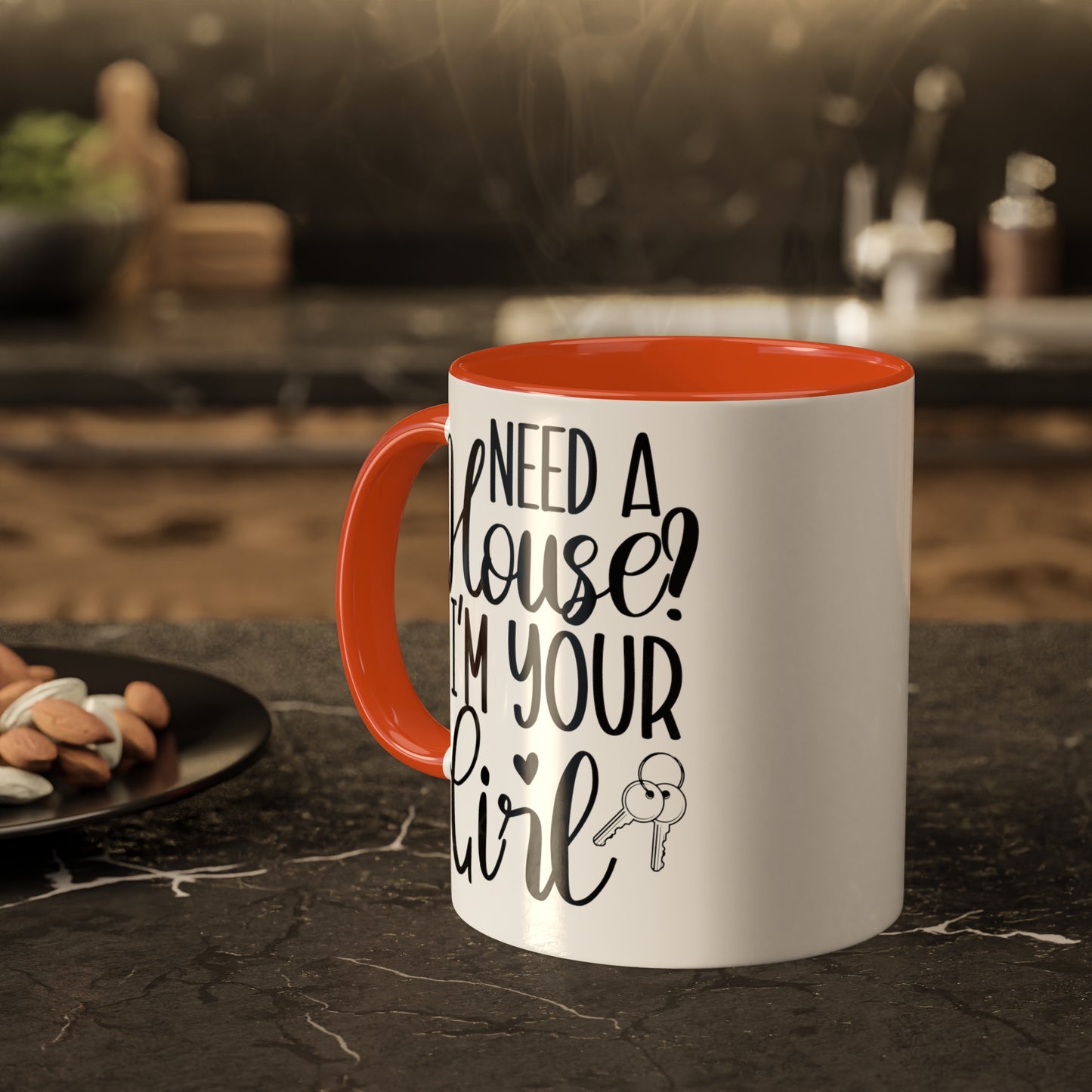 Need a House I'm Your Girl Colorful Mugs, 11oz