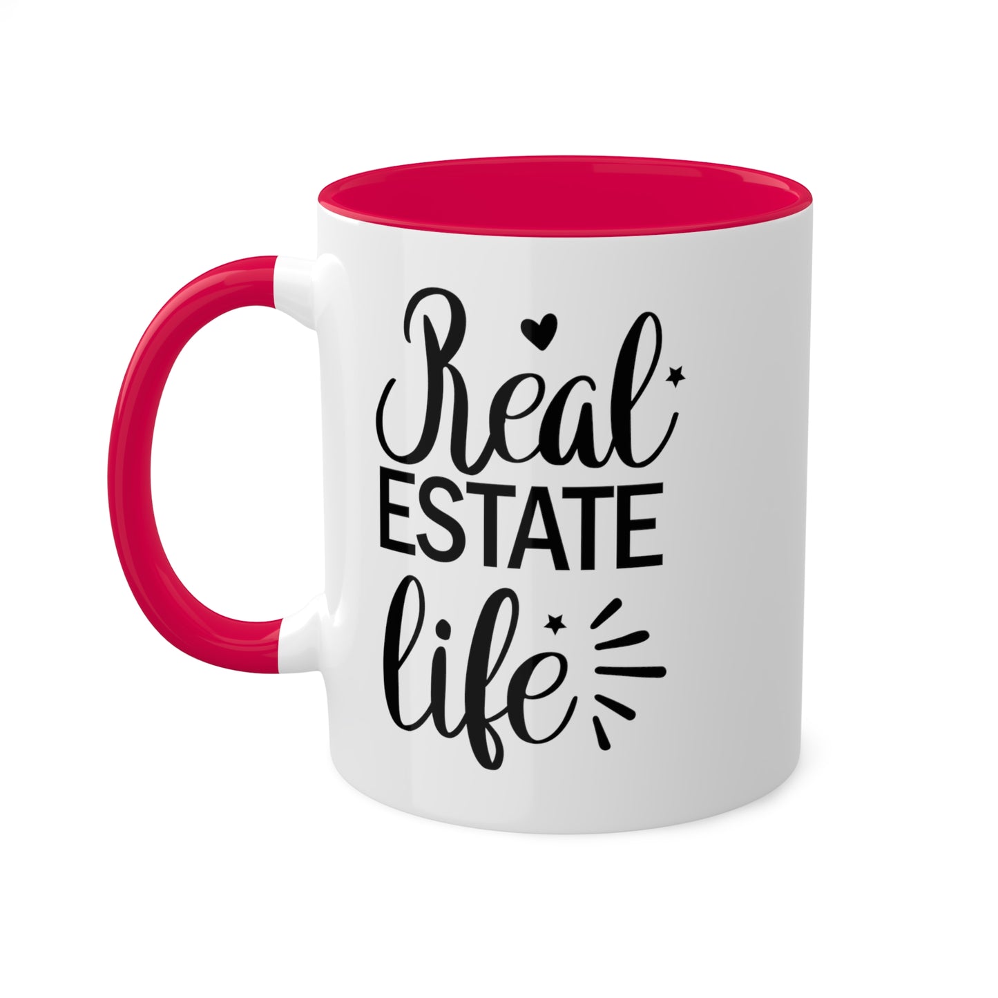 Real Estate Life Colorful Mugs, 11oz