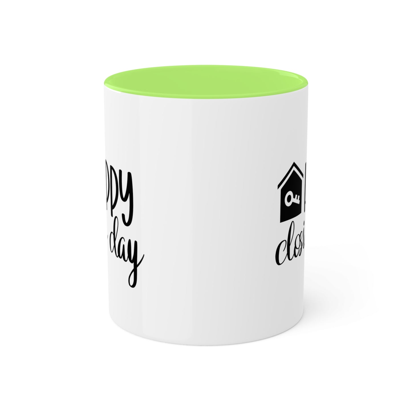 Happy Closing Day Colorful Mugs, 11oz