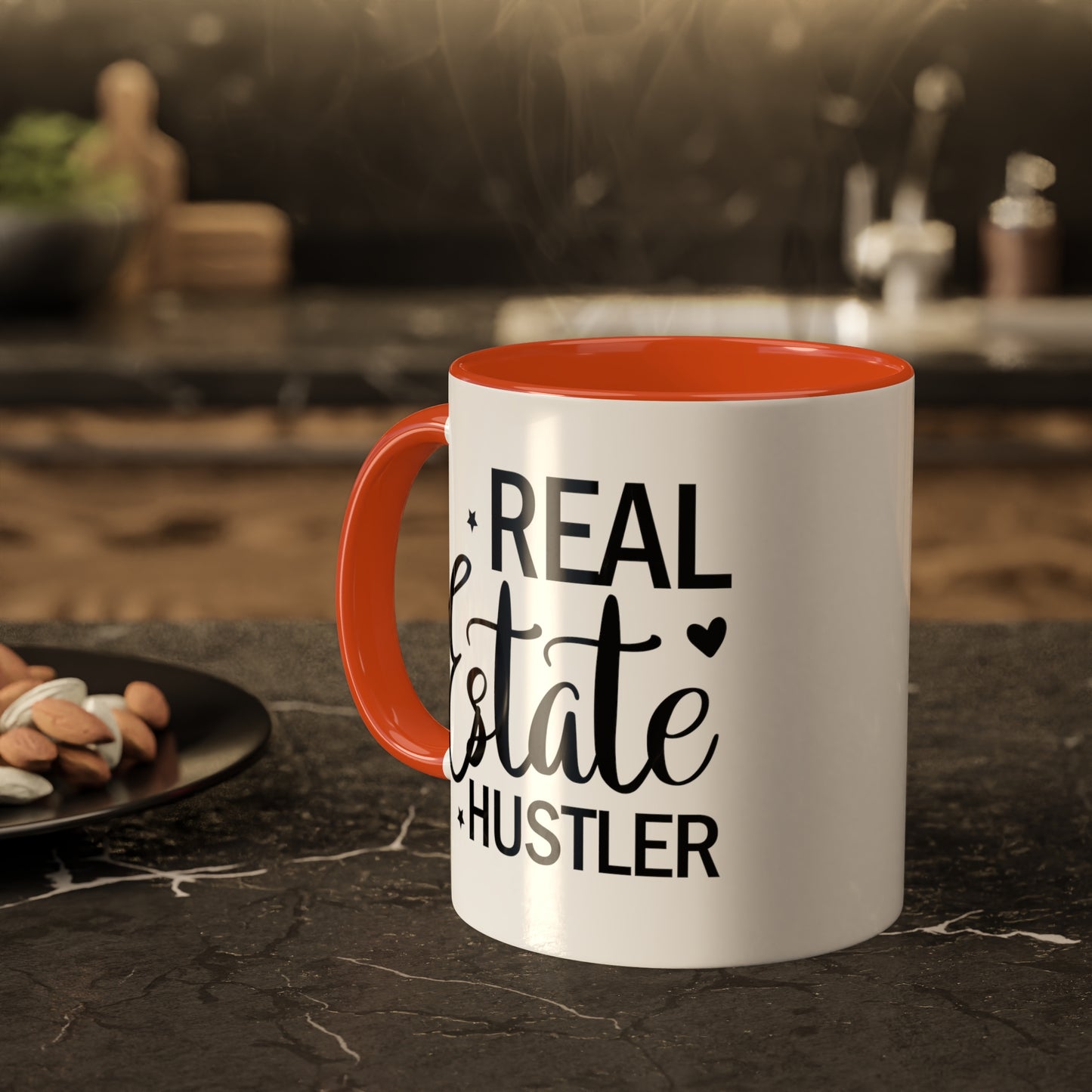 Real Estate Hustler Colorful Mugs, 11oz