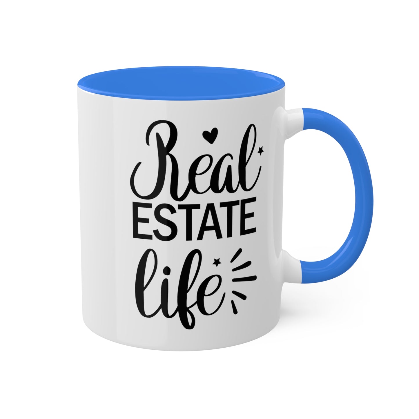 Real Estate Life Colorful Mugs, 11oz