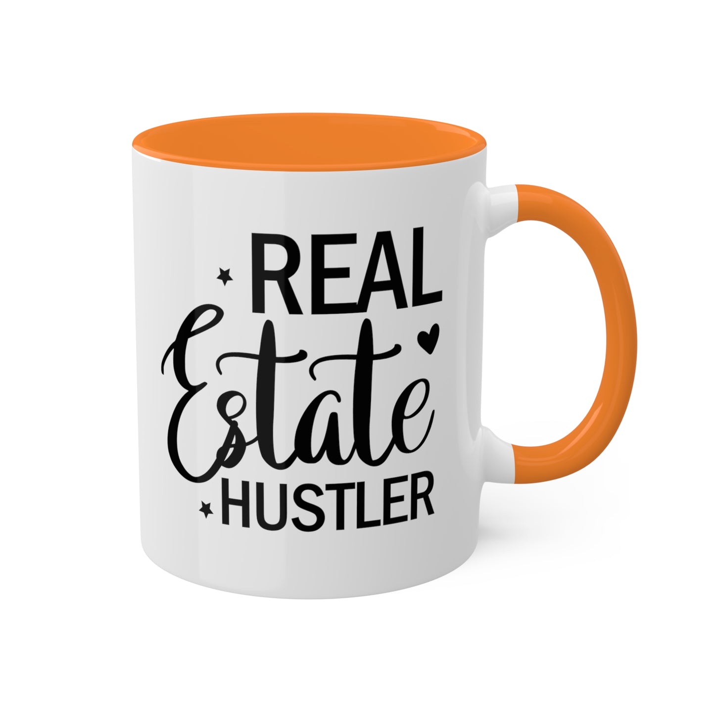 Real Estate Hustler Colorful Mugs, 11oz