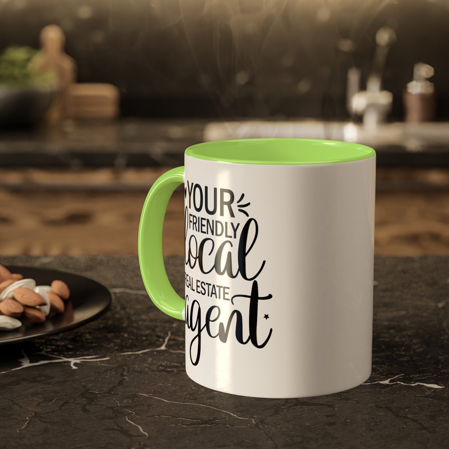 Your Friendly Local Real Estate Agents Colorful Mugs, 11oz