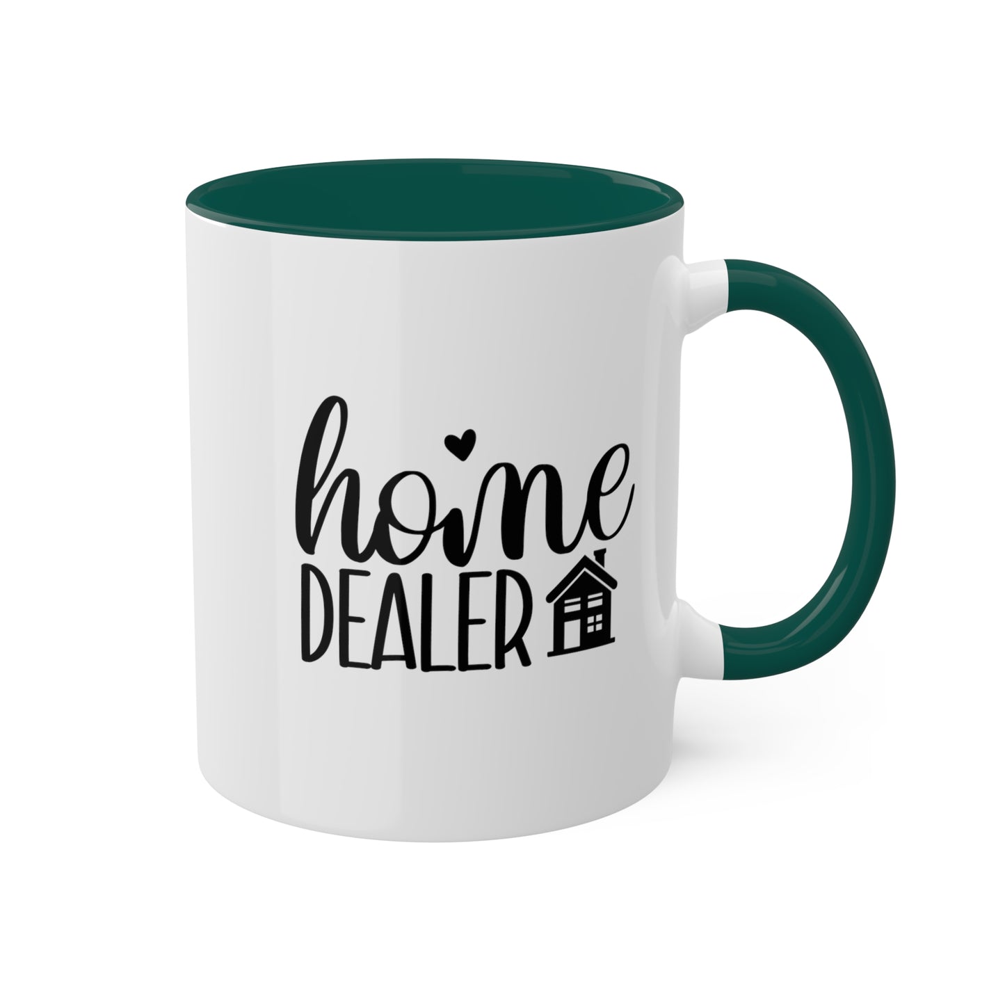 Home Dealer Colorful Mugs, 11oz