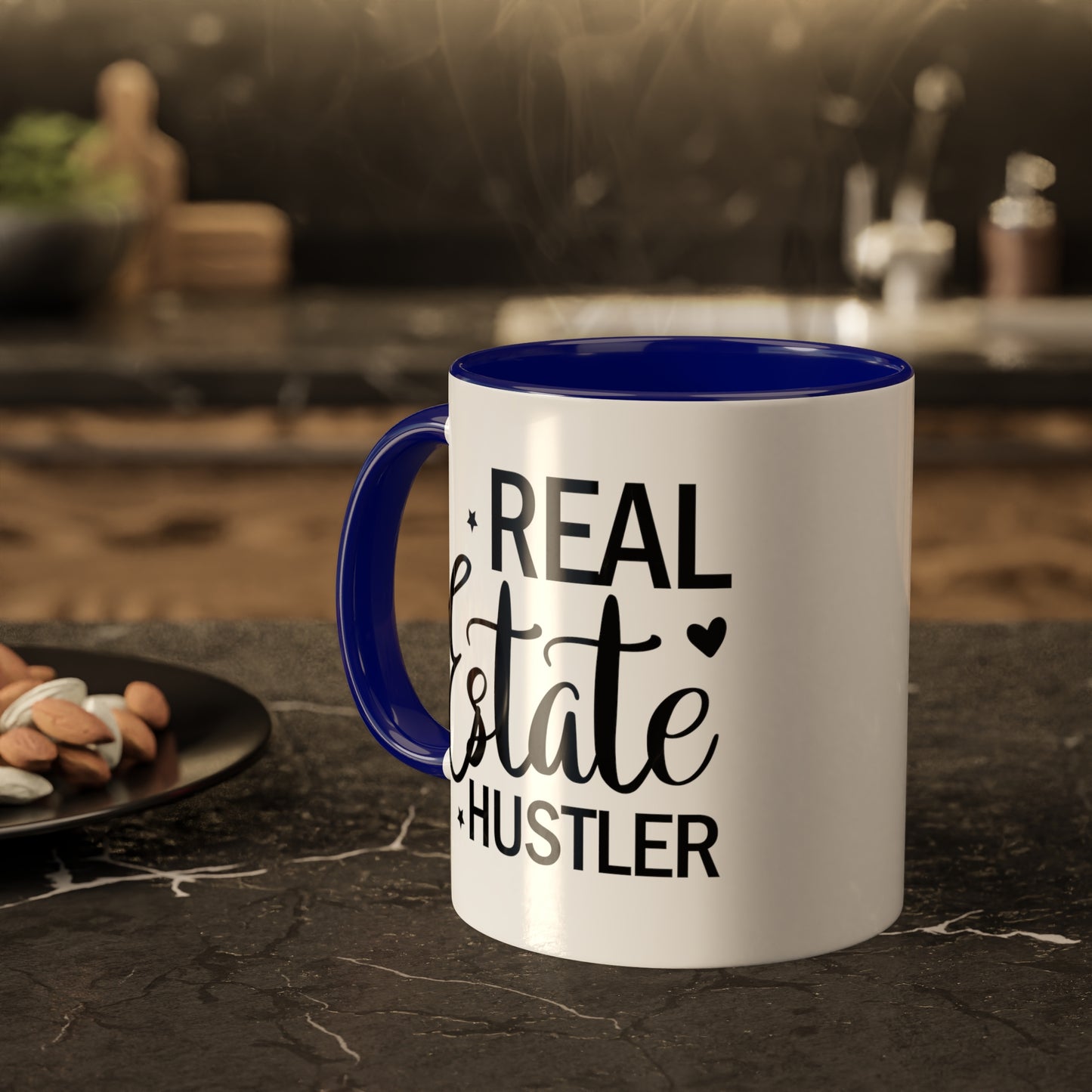 Real Estate Hustler Colorful Mugs, 11oz