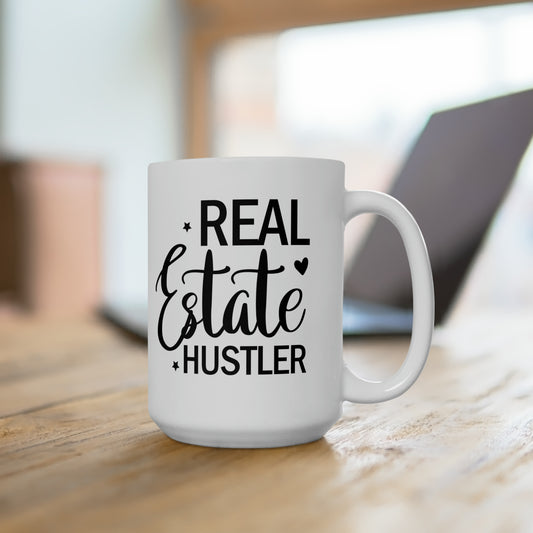 Real Estate Hustler Ceramic Mug 15oz