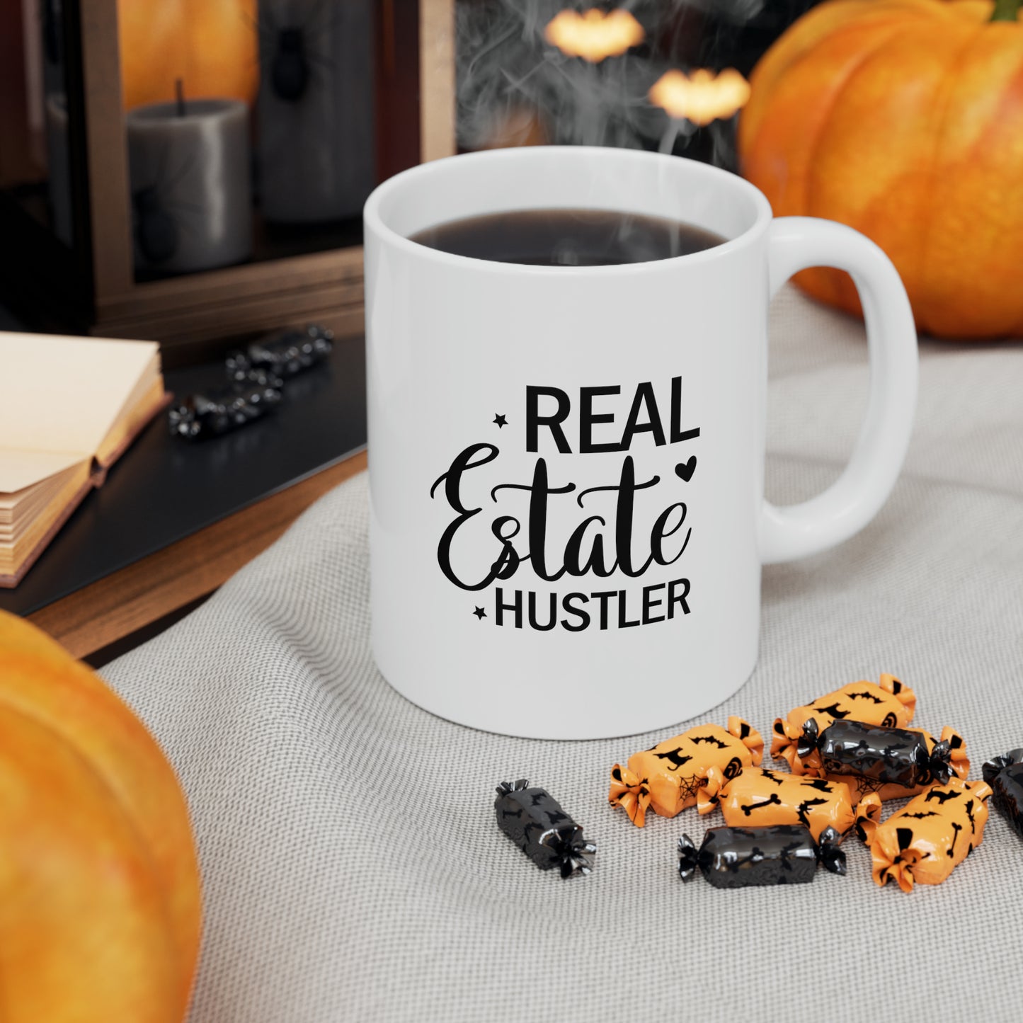 Real Estate Hustler Ceramic Mug, 11oz