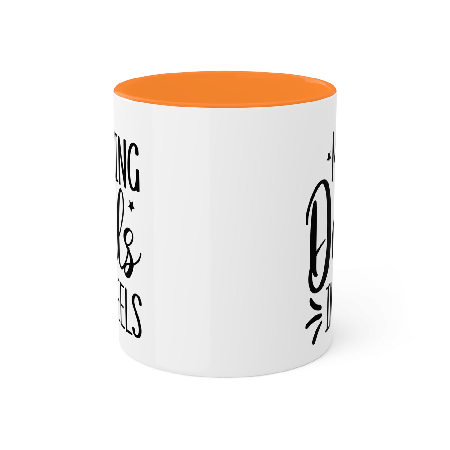 Making Deals in Heels Colorful Mugs, 11oz