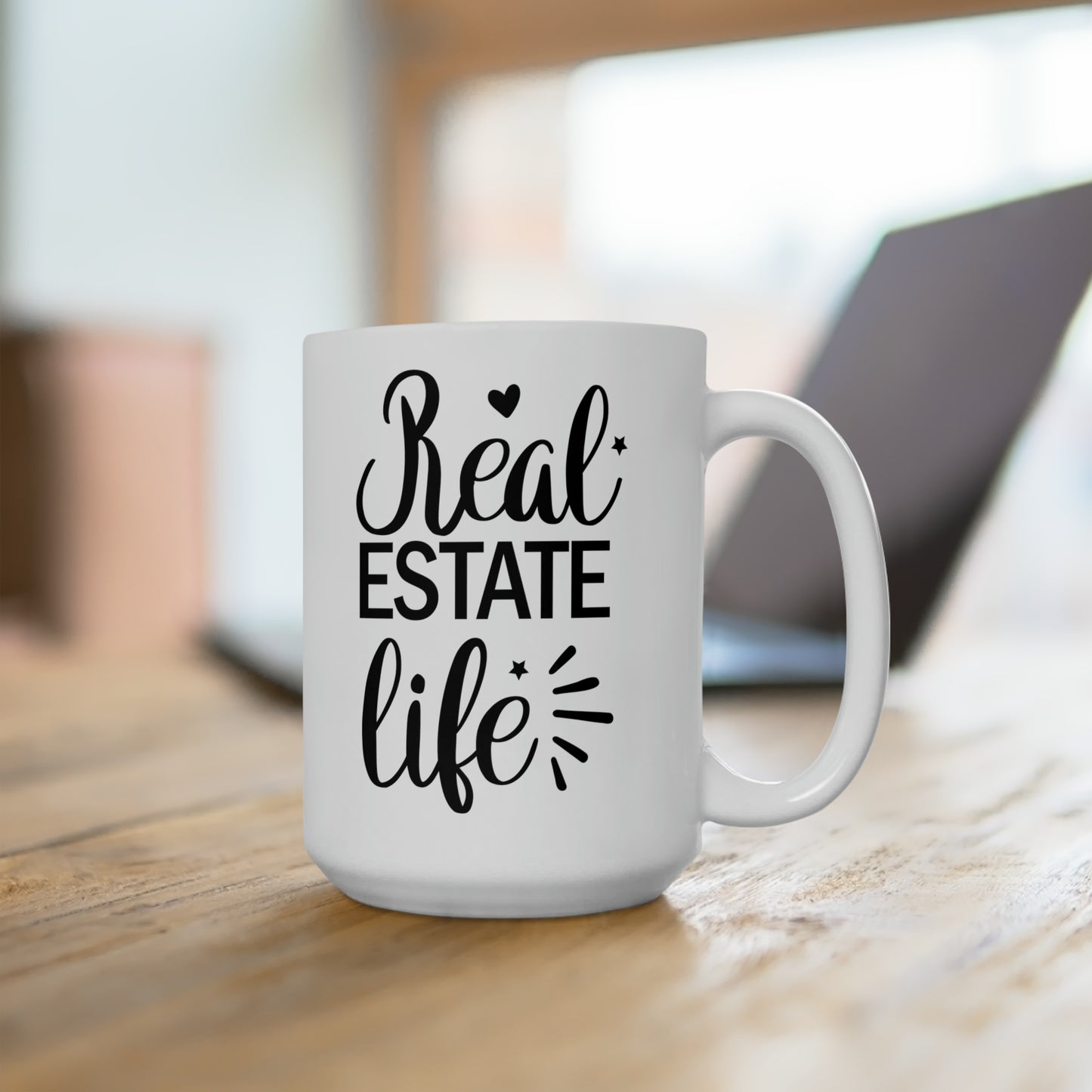 Real Estate Life Ceramic Mug 15oz