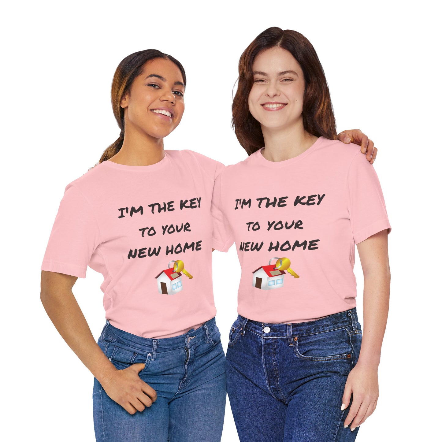 I'm the Key to Your New Home Unisex Jersey Short Sleeve Tee