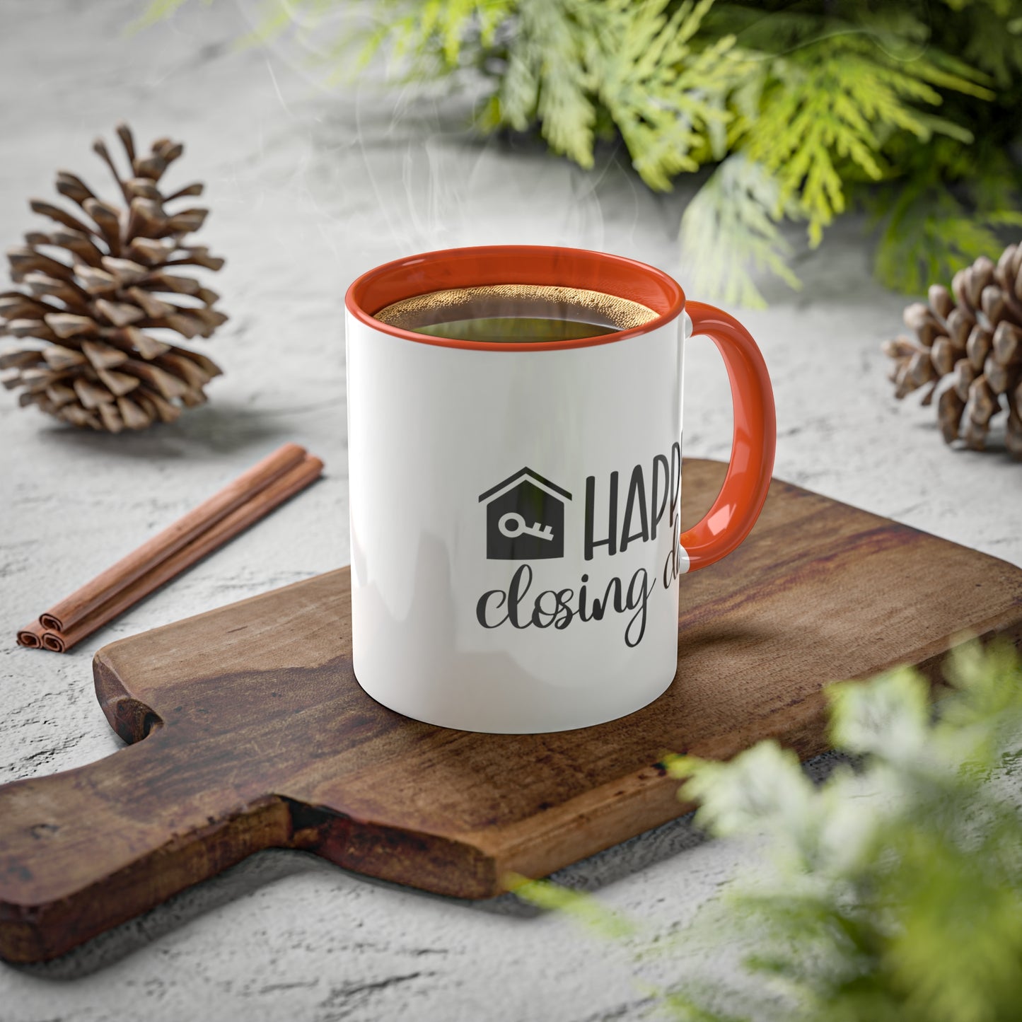 Happy Closing Day Colorful Mugs, 11oz