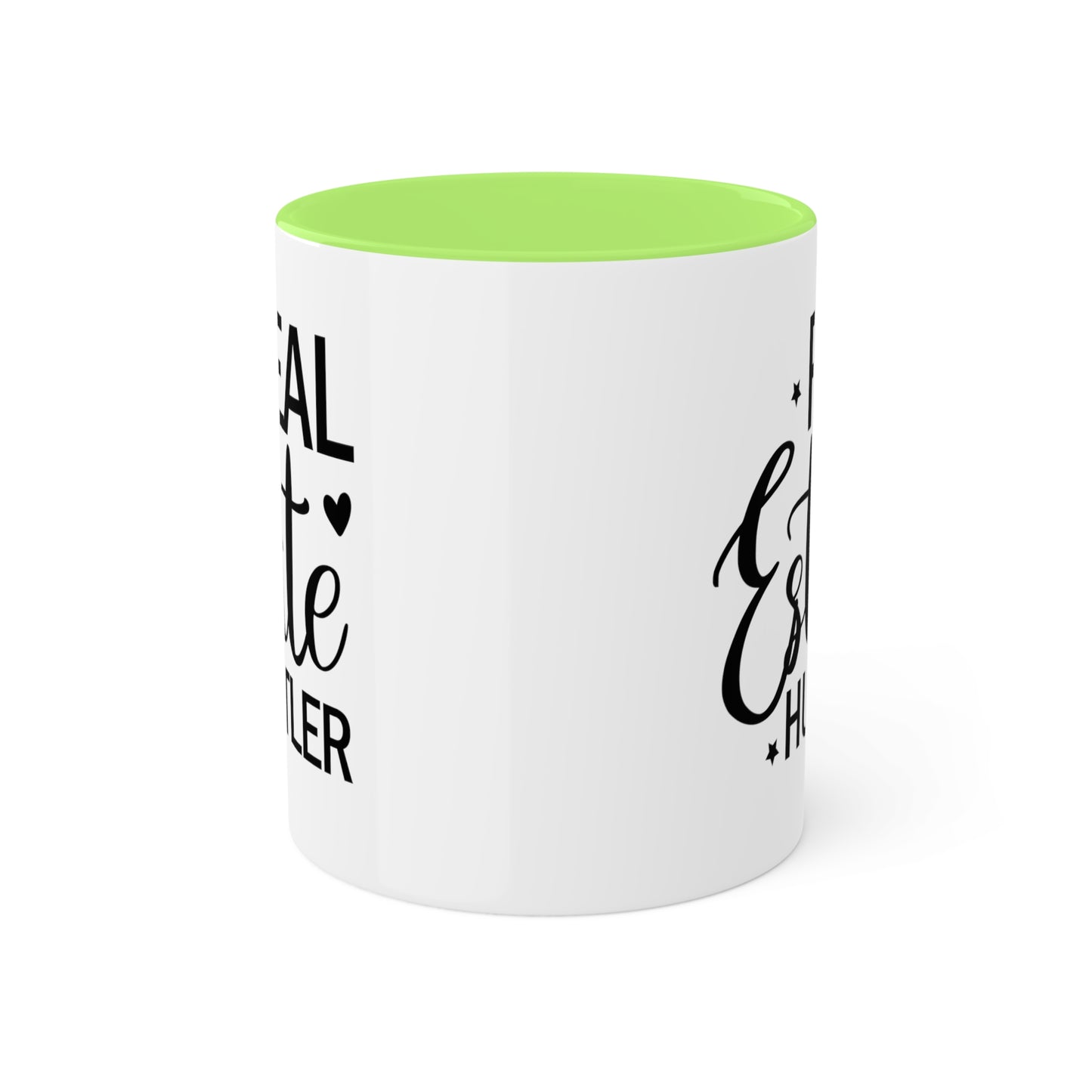 Real Estate Hustler Colorful Mugs, 11oz