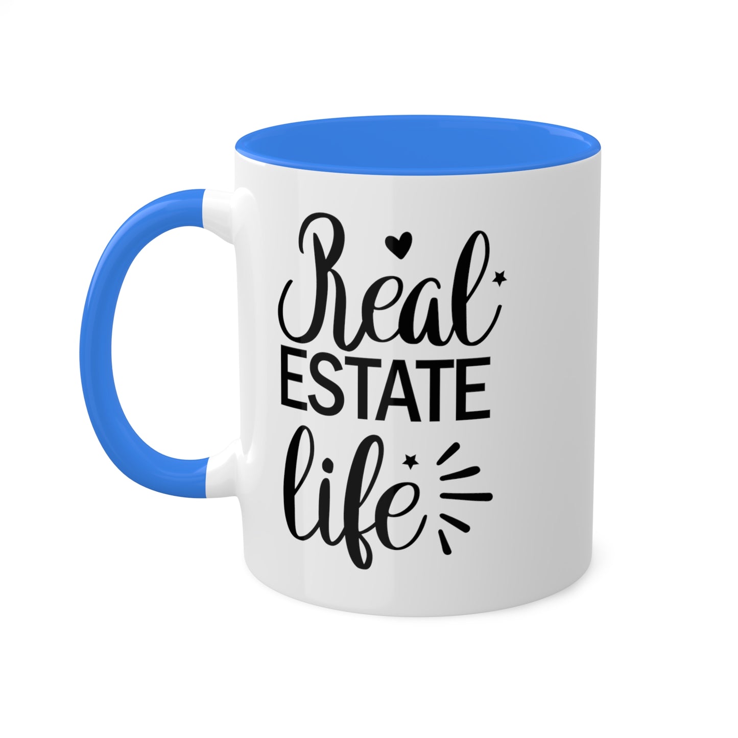 Real Estate Life Colorful Mugs, 11oz