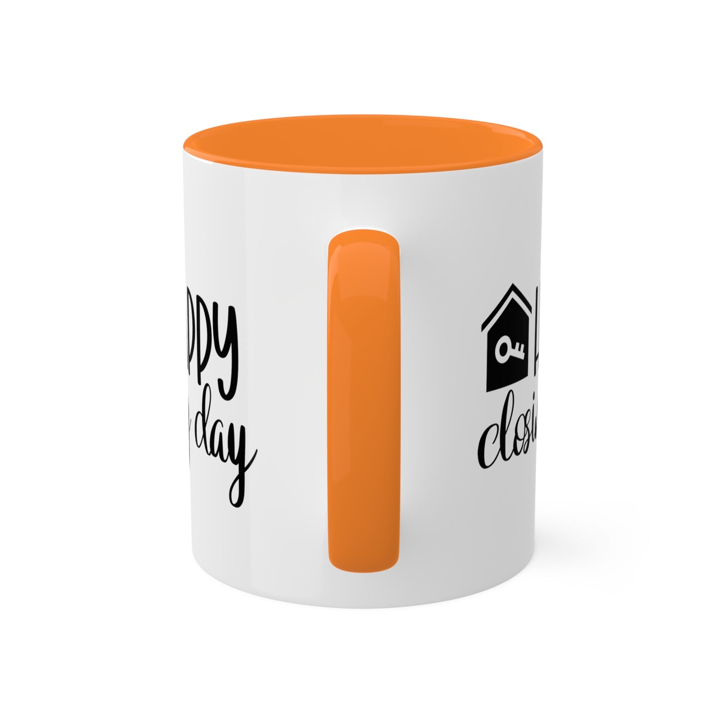 Happy Closing Day Colorful Mugs, 11oz