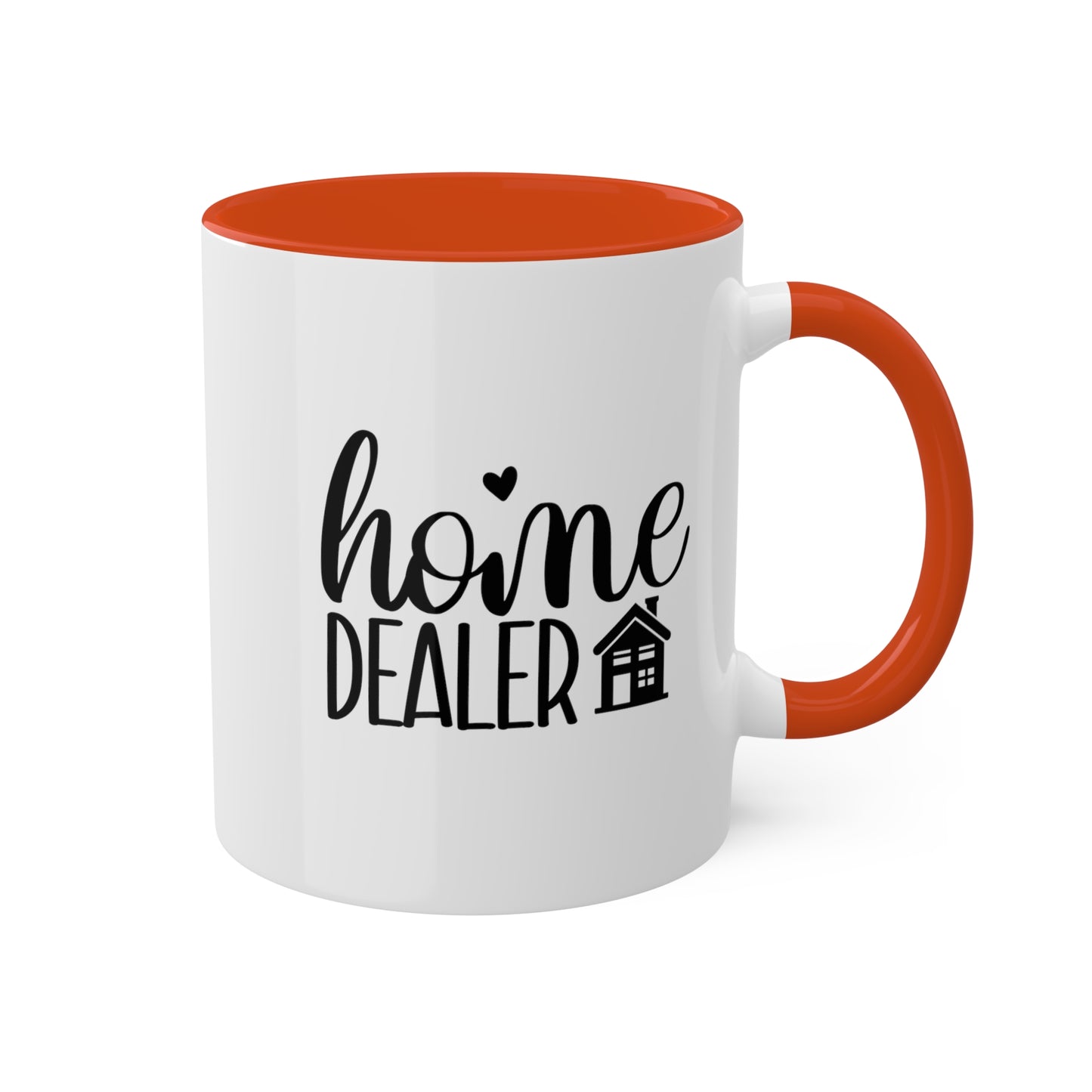 Home Dealer Colorful Mugs, 11oz