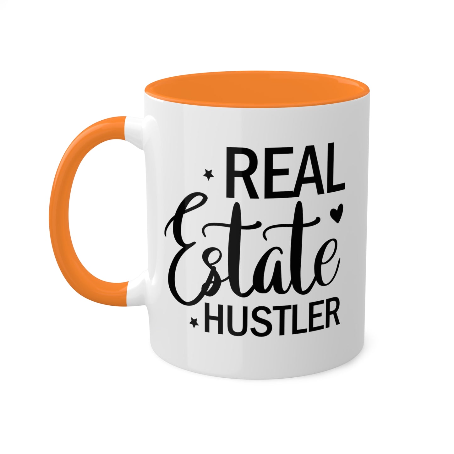 Real Estate Hustler Colorful Mugs, 11oz