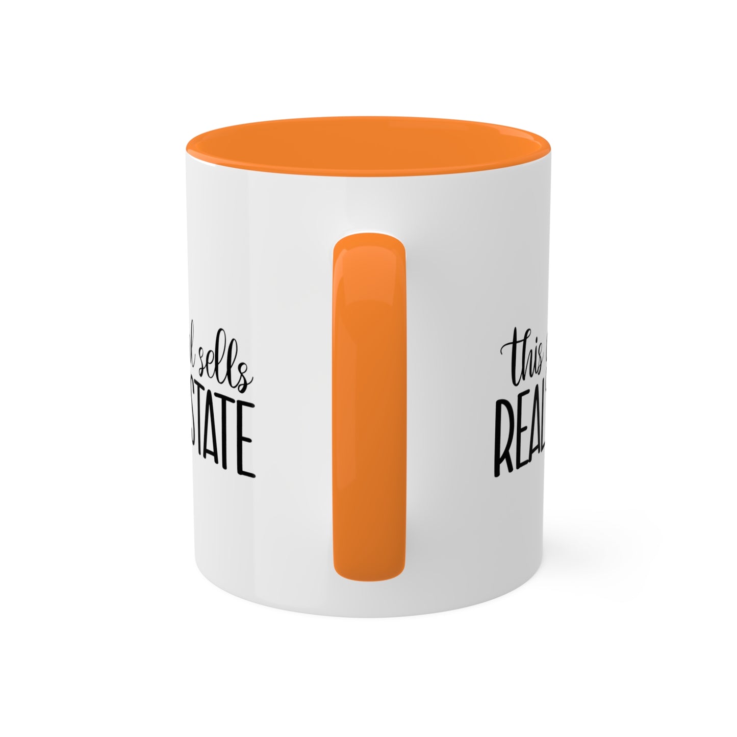 This Girl Sells Real Estate Colorful Mugs, 11oz