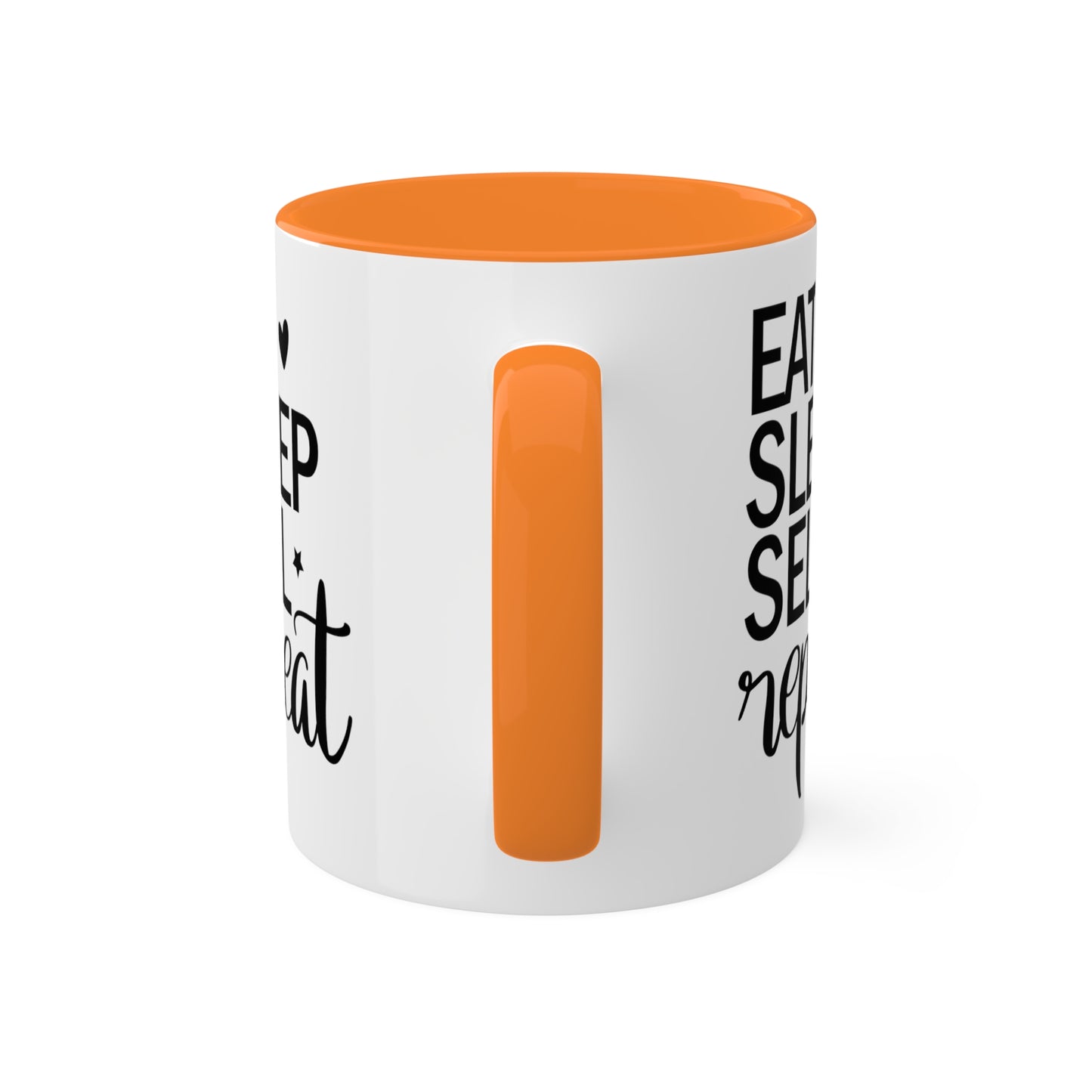 Eat Sleep Sell Repeat Colorful Mugs, 11oz