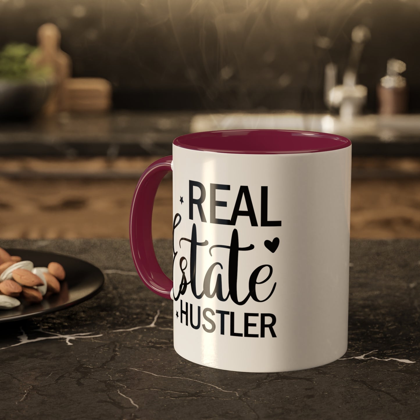 Real Estate Hustler Colorful Mugs, 11oz