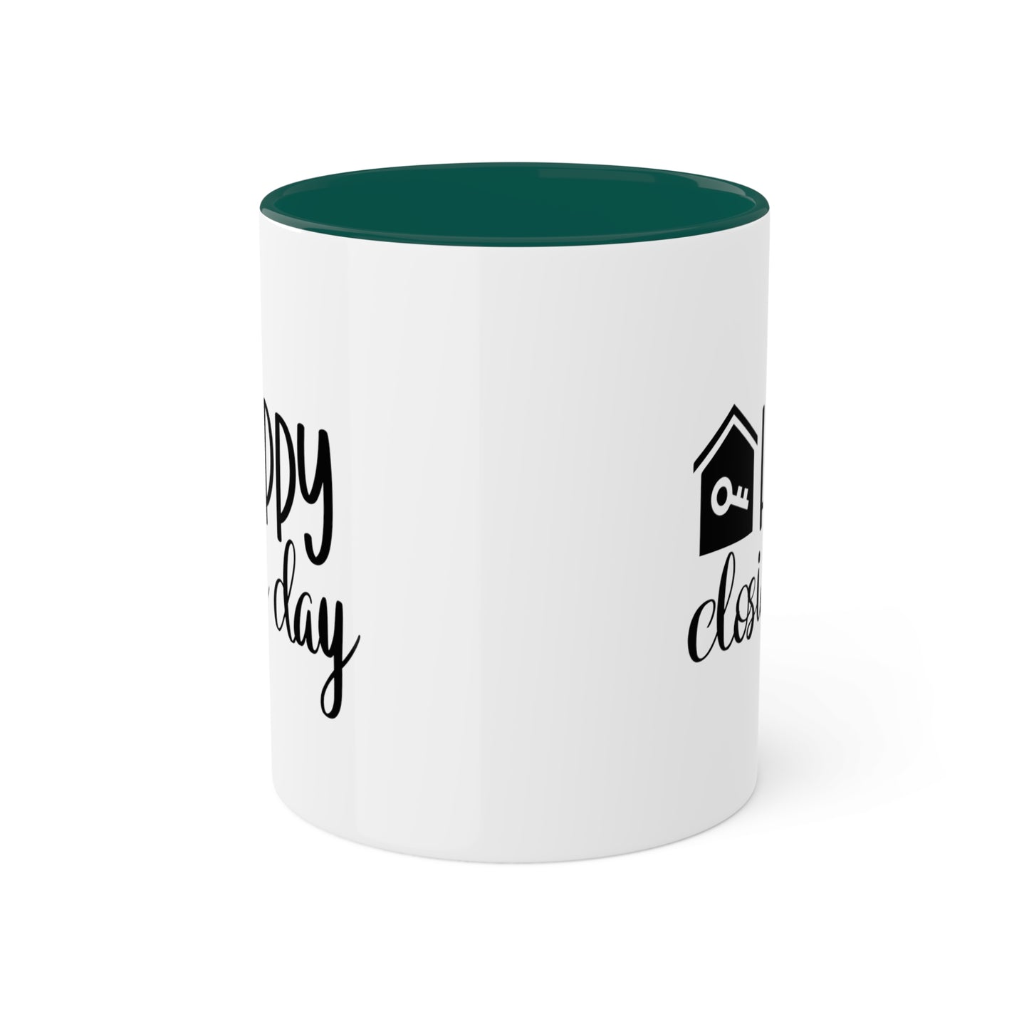 Happy Closing Day Colorful Mugs, 11oz