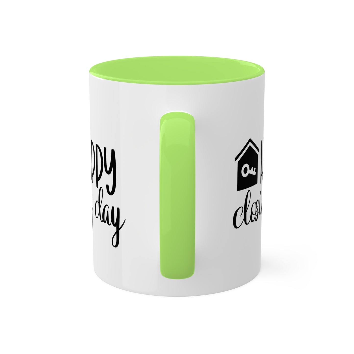 Happy Closing Day Colorful Mugs, 11oz