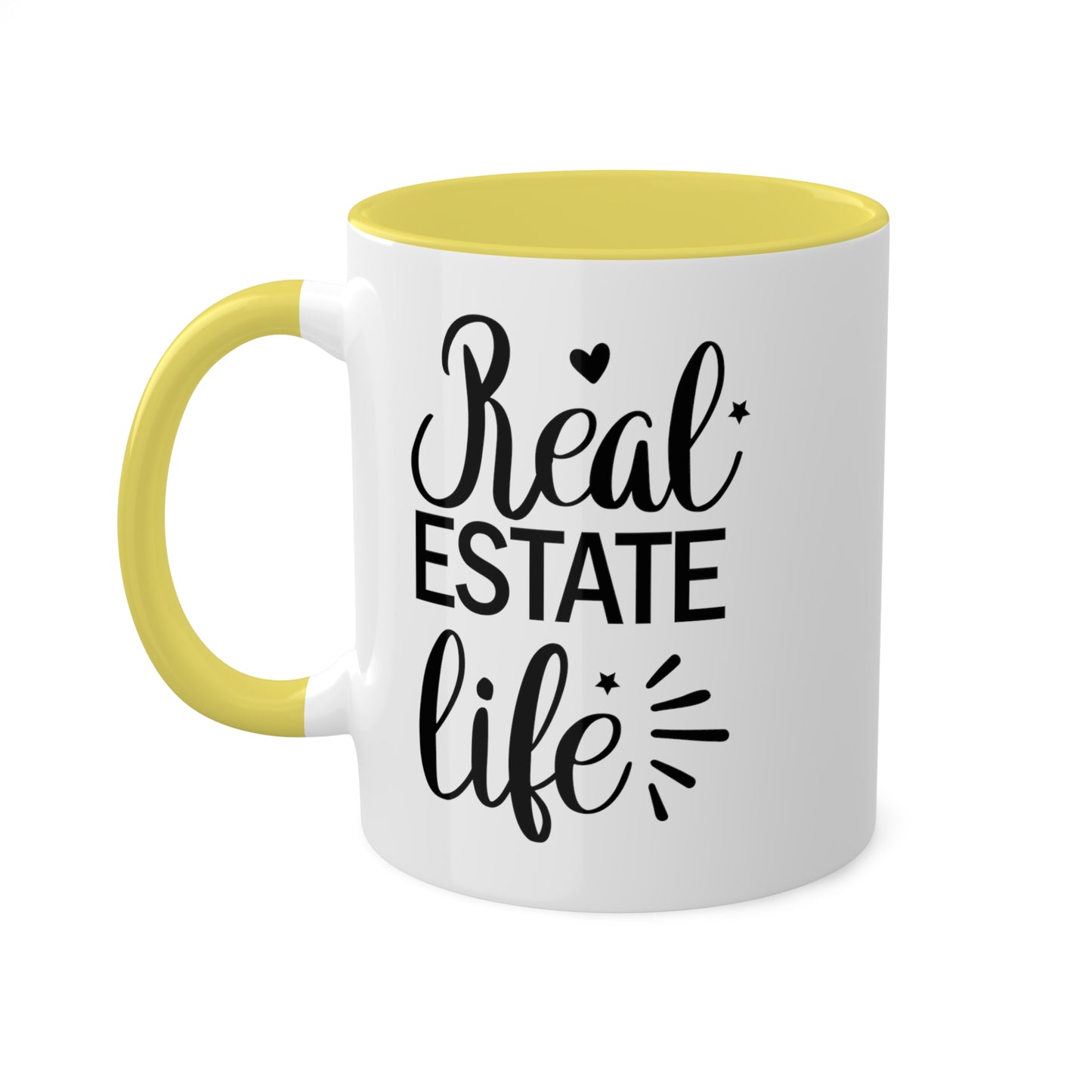 Real Estate Life Colorful Mugs, 11oz