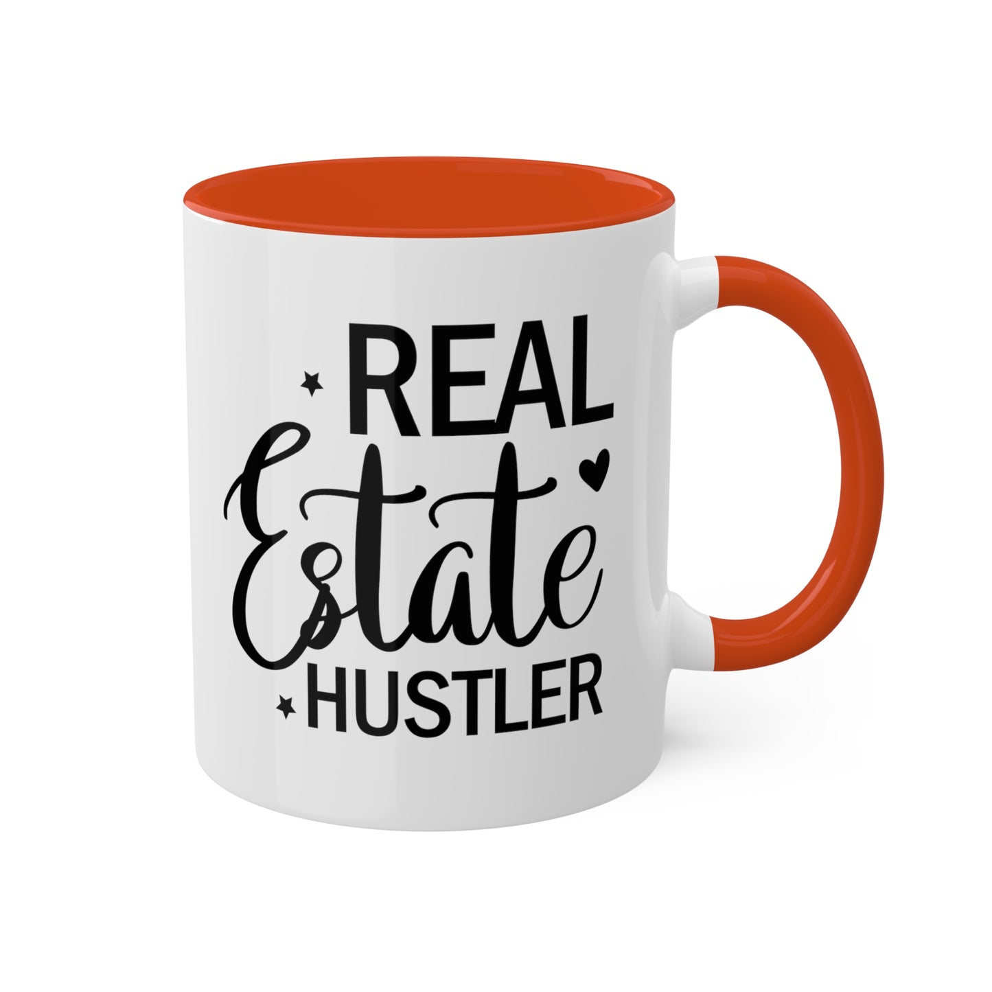 Real Estate Hustler Colorful Mugs, 11oz