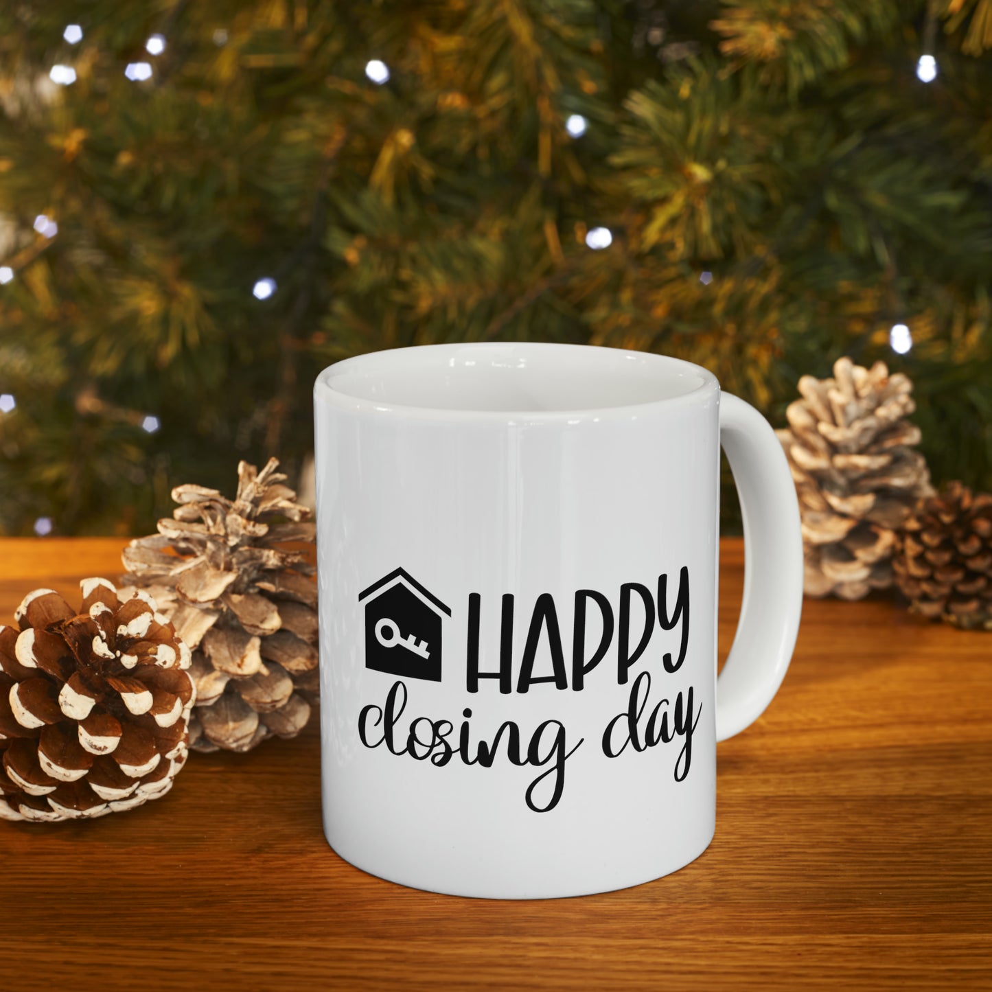 Happy Closing Day Ceramic Mug, 11oz