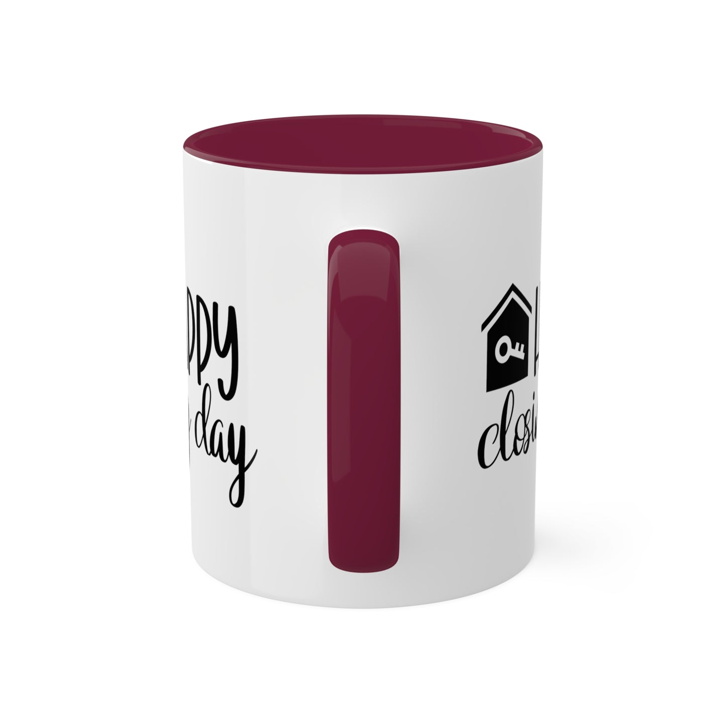 Happy Closing Day Colorful Mugs, 11oz