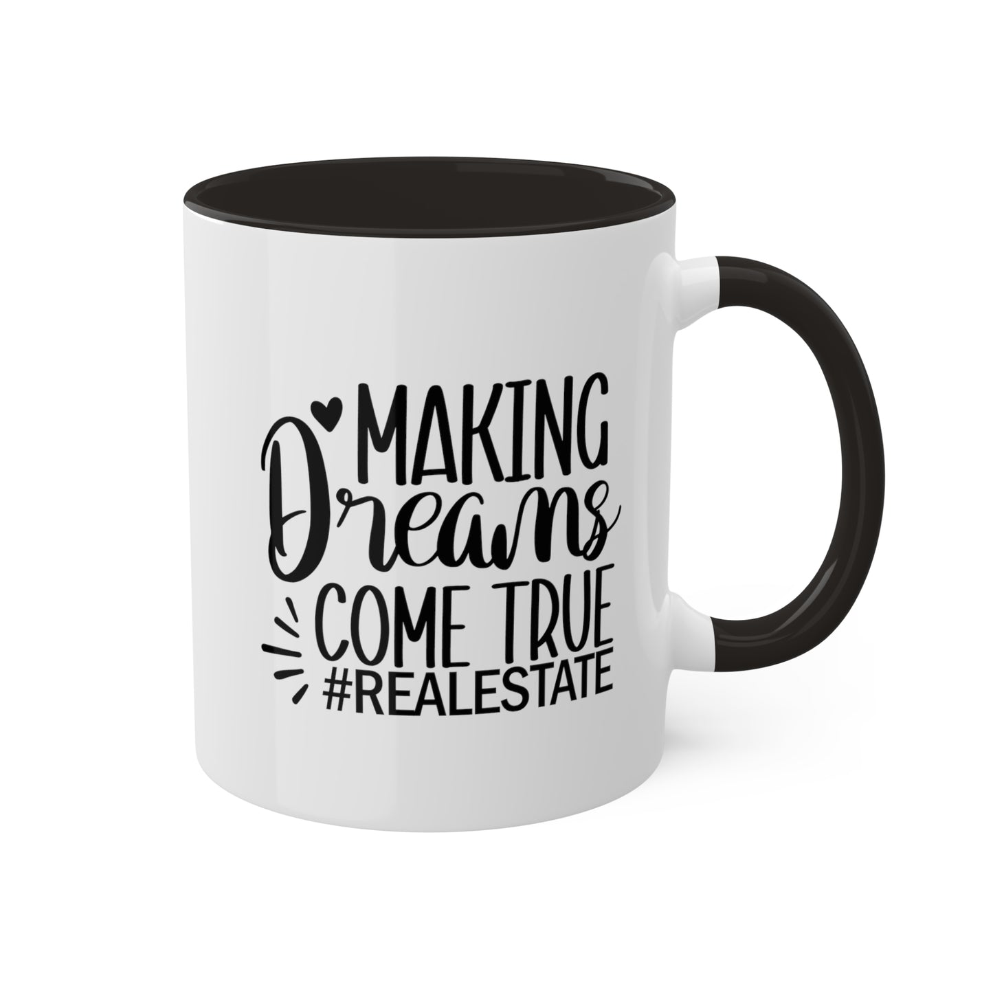 Making Dreams Come True Colorful Mugs, 11oz