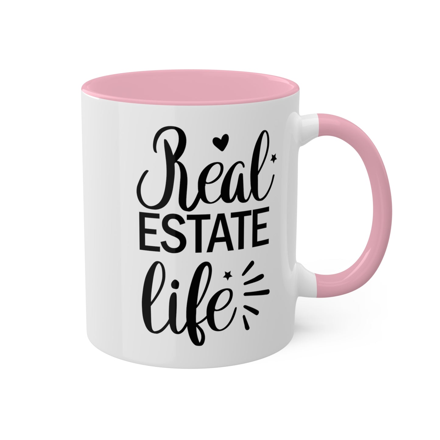 Real Estate Life Colorful Mugs, 11oz