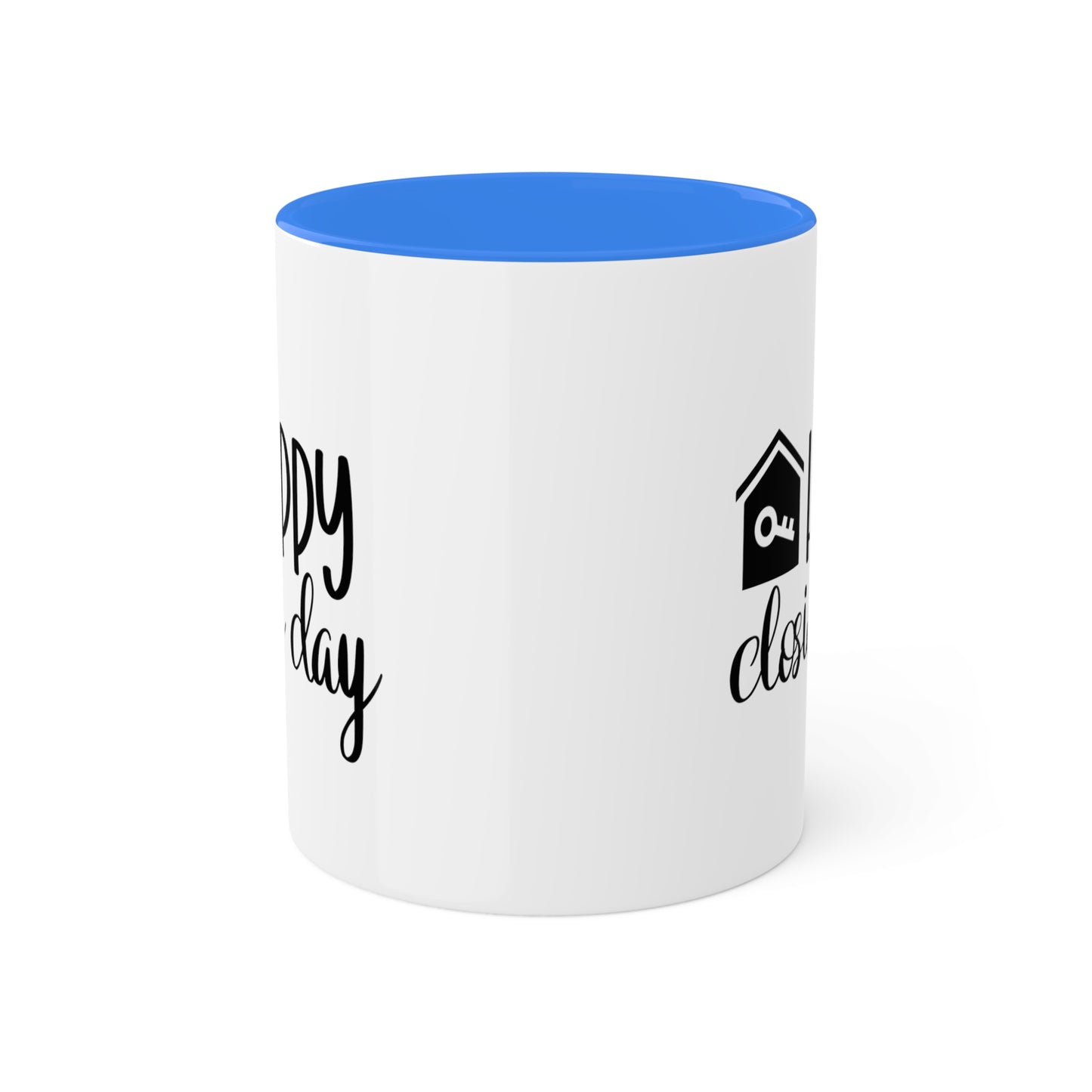 Happy Closing Day Colorful Mugs, 11oz