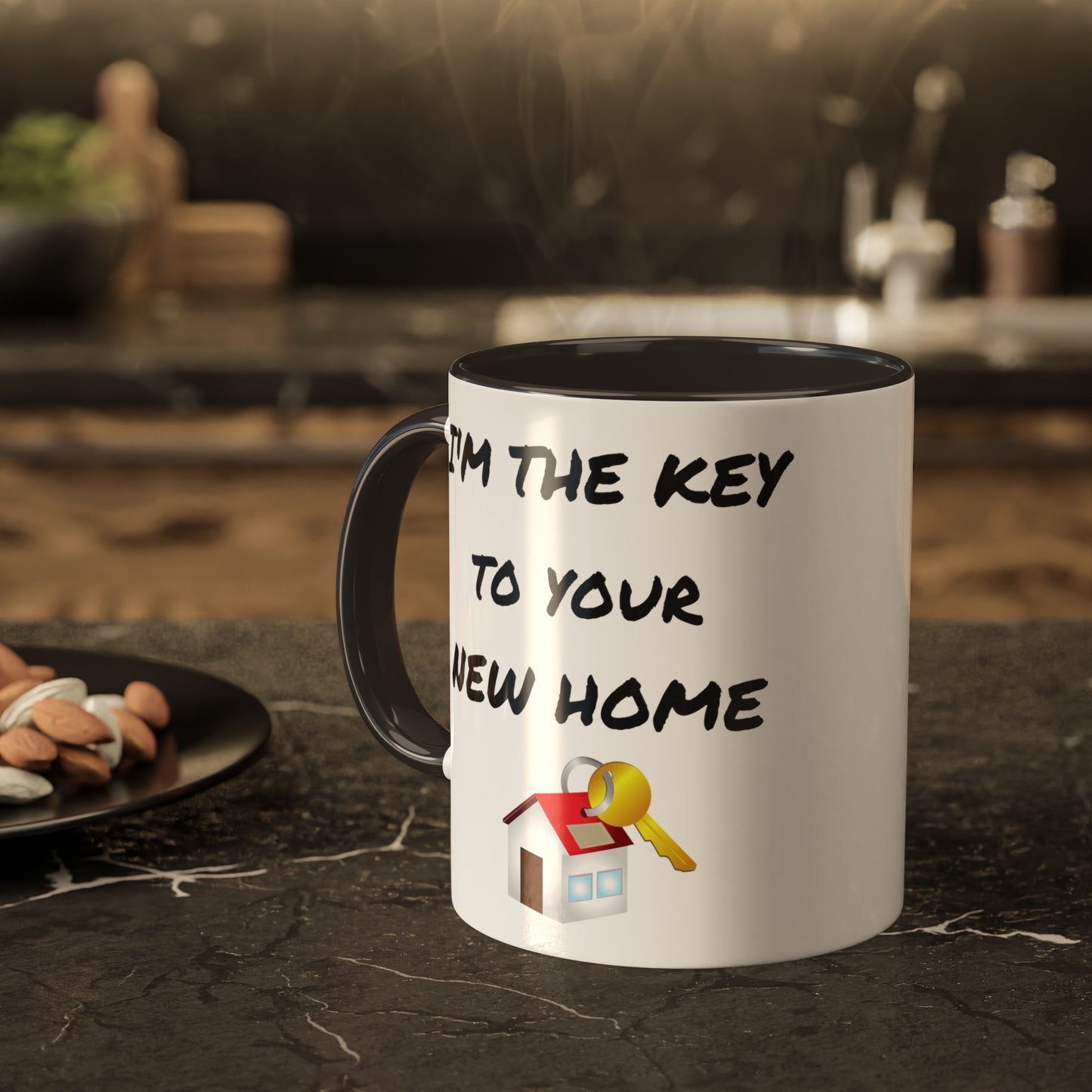 I'm the Key to Your New Home Colorful Mugs, 11oz