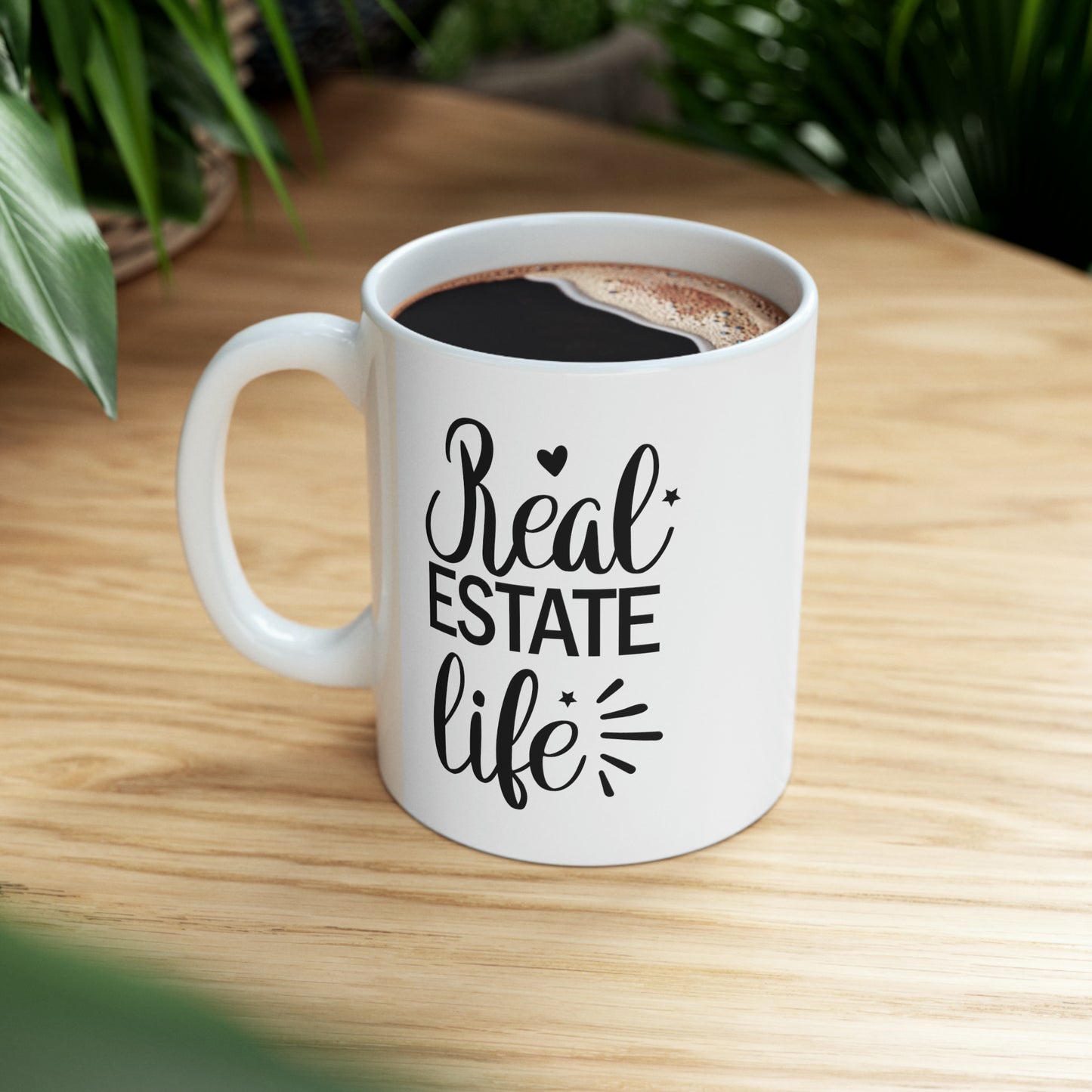 Real Estate Life Ceramic Mug, 11oz