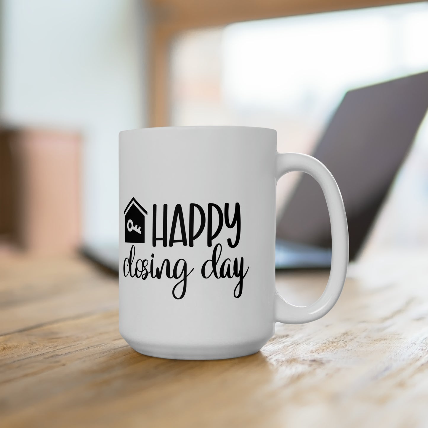 Happy Closing Day Ceramic Mug 15oz