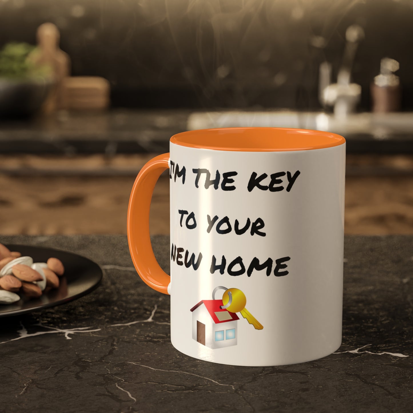 I'm the Key to Your New Home Colorful Mugs, 11oz