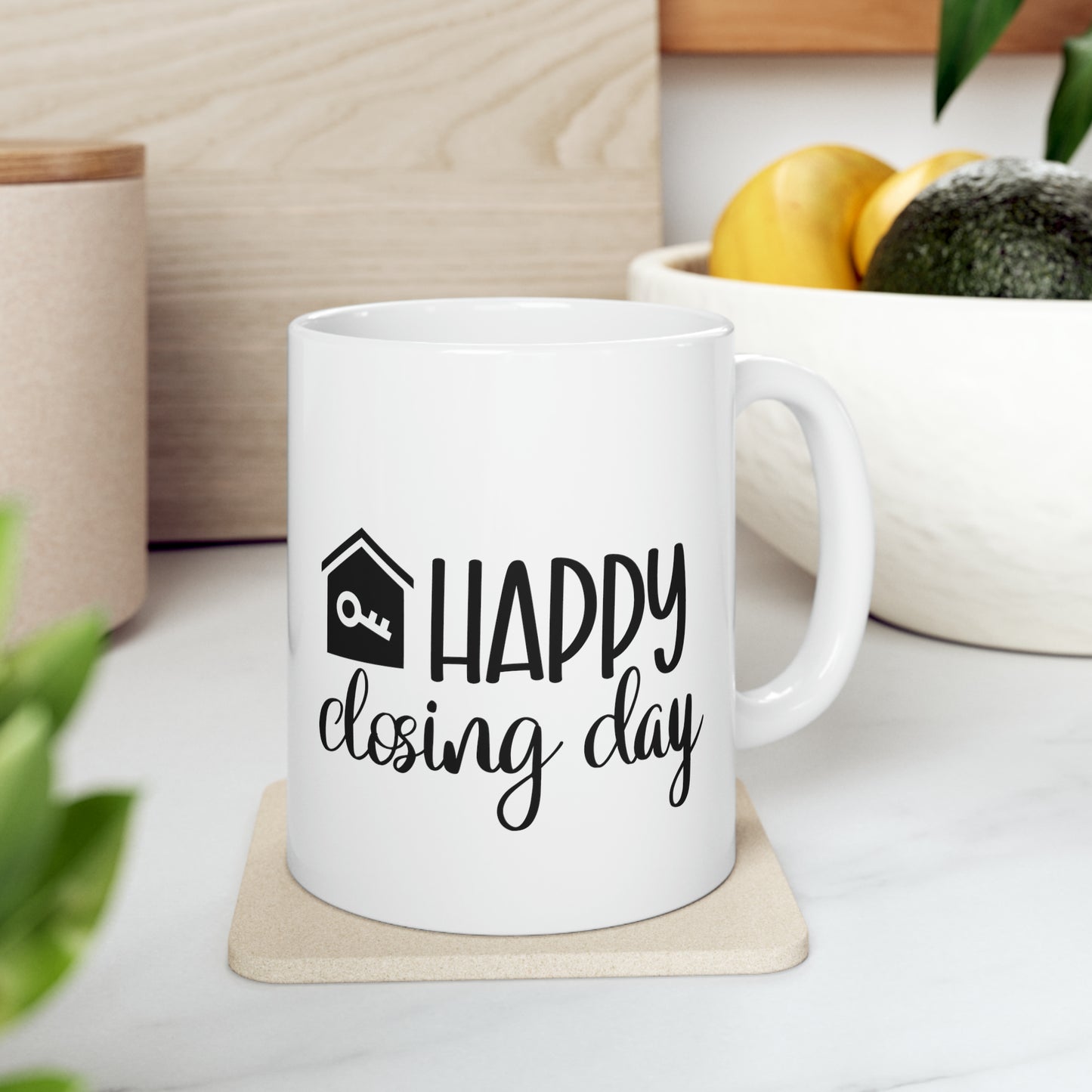 Happy Closing Day Ceramic Mug, 11oz