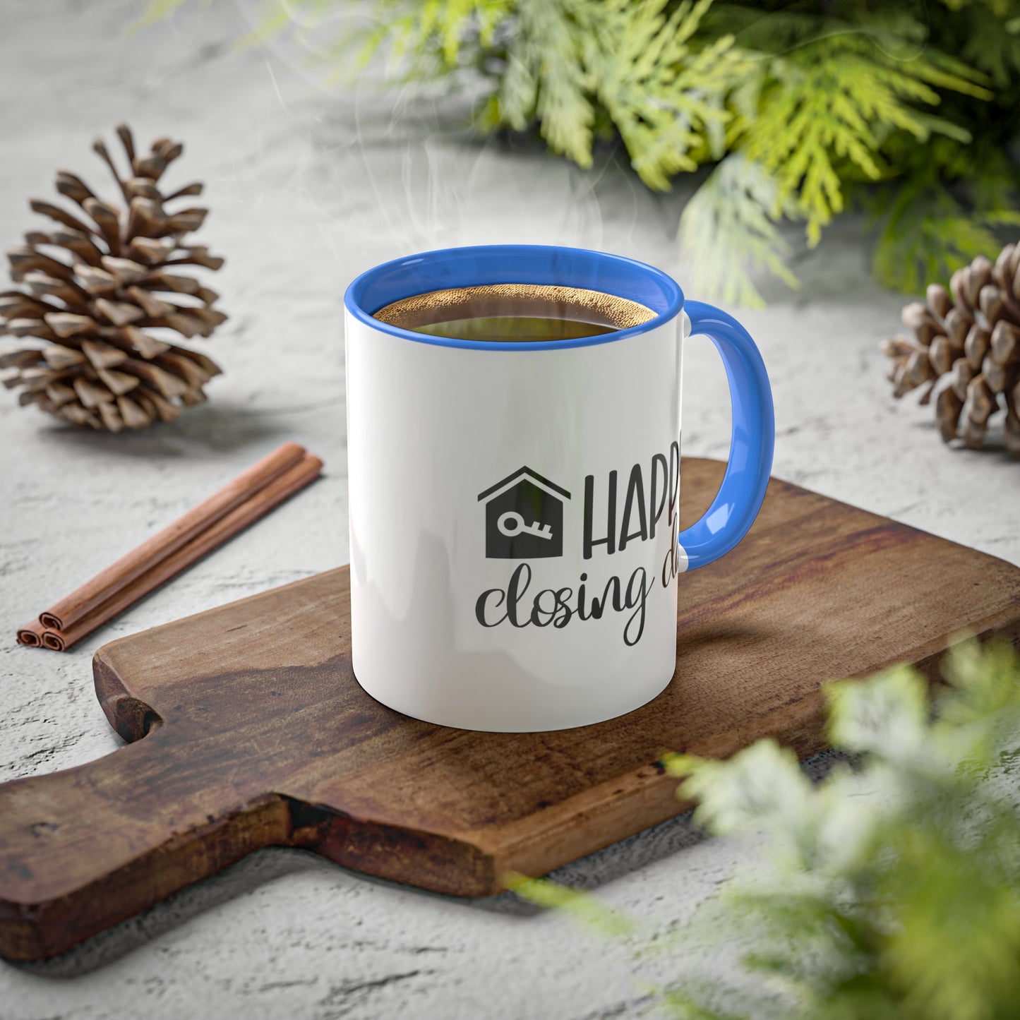 Happy Closing Day Colorful Mugs, 11oz